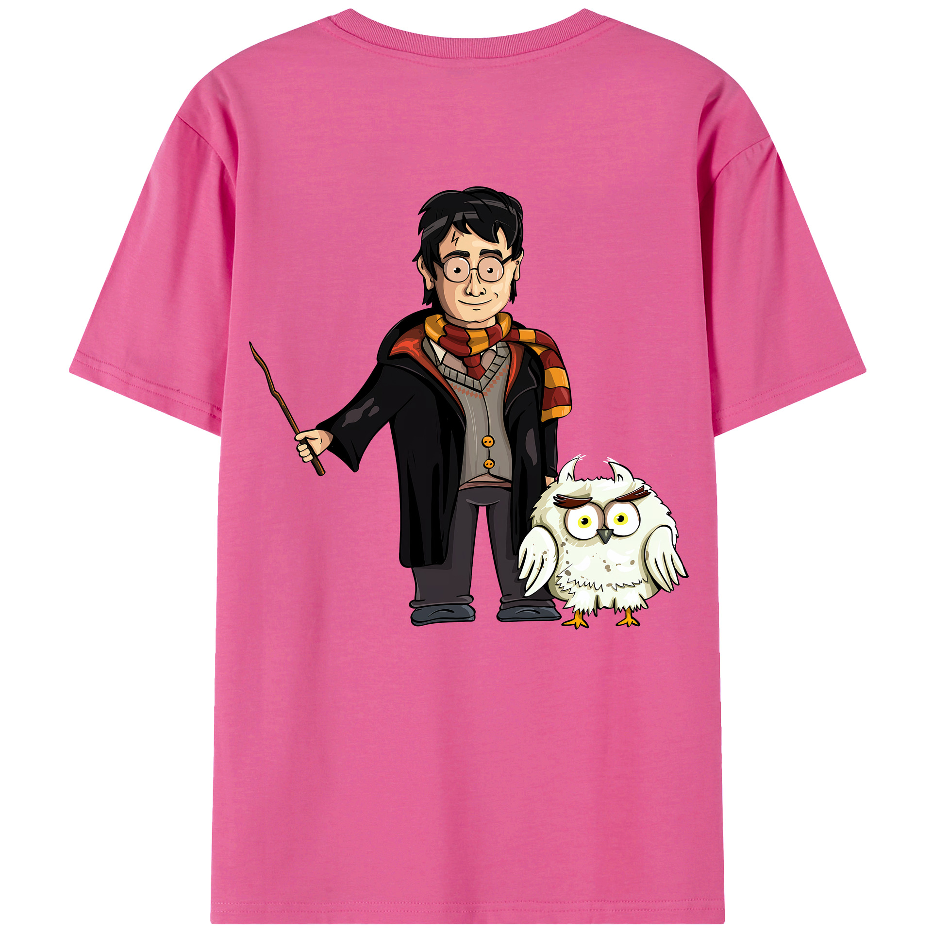 （画像用） Harry Potter ハリー・ポッターシリーズ レディース半袖Tシャツ(バックプリント)