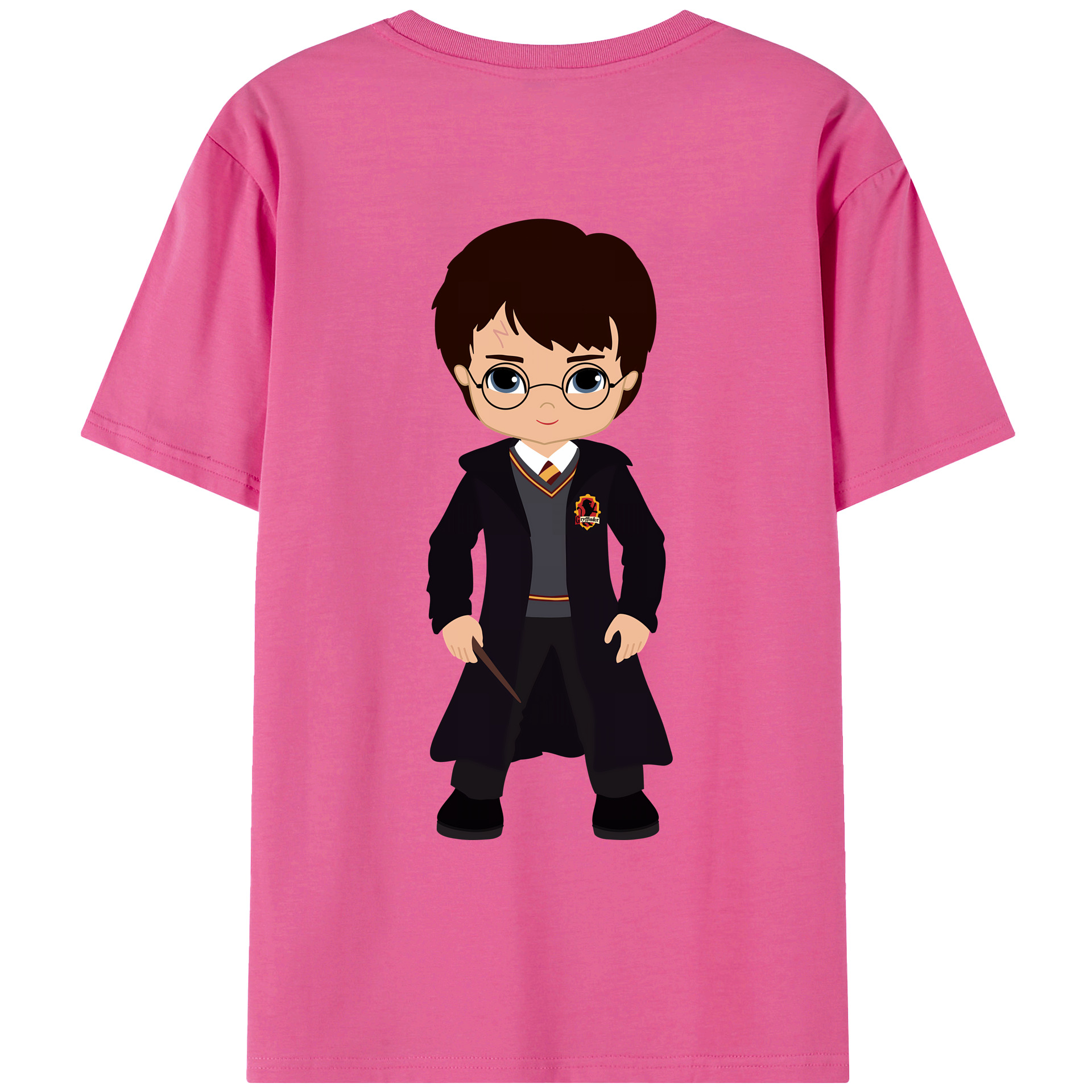 （画像用） Harry Potter ハリー・ポッターシリーズ レディース半袖Tシャツ(バックプリント)