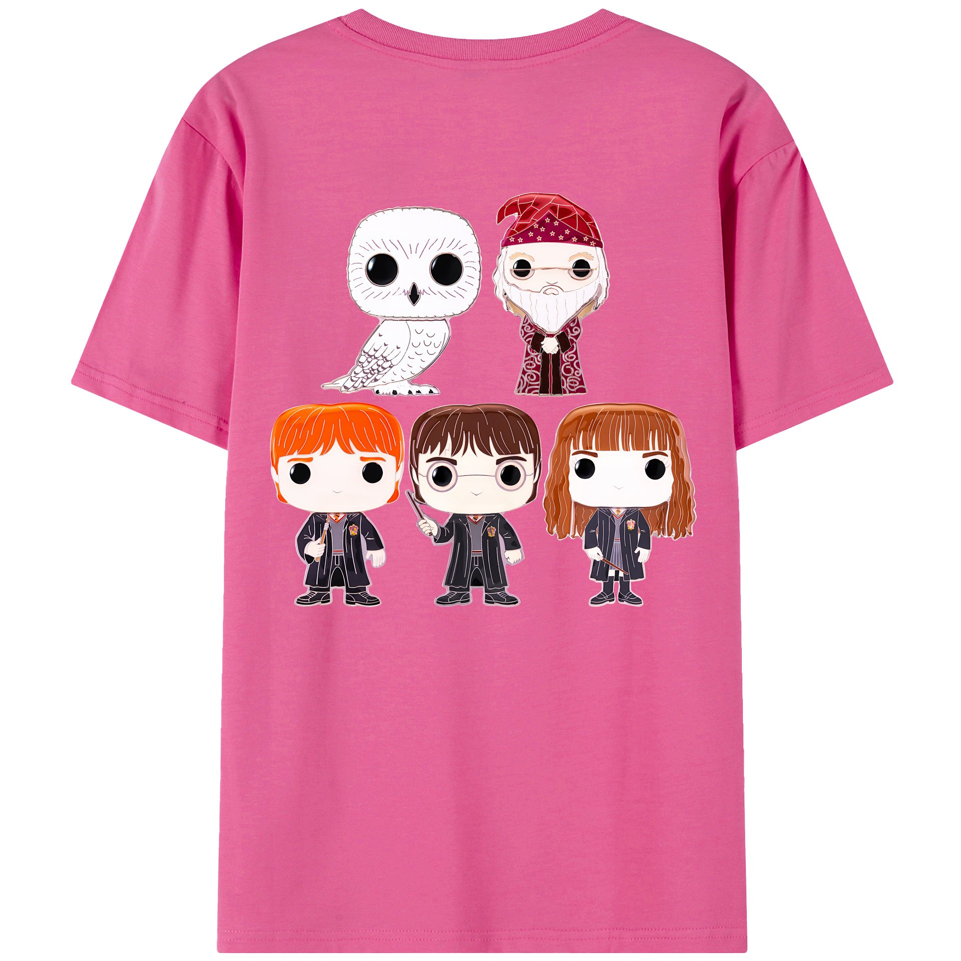 （画像用） Harry Potter ハリー・ポッターシリーズ レディース半袖Tシャツ(バックプリント)