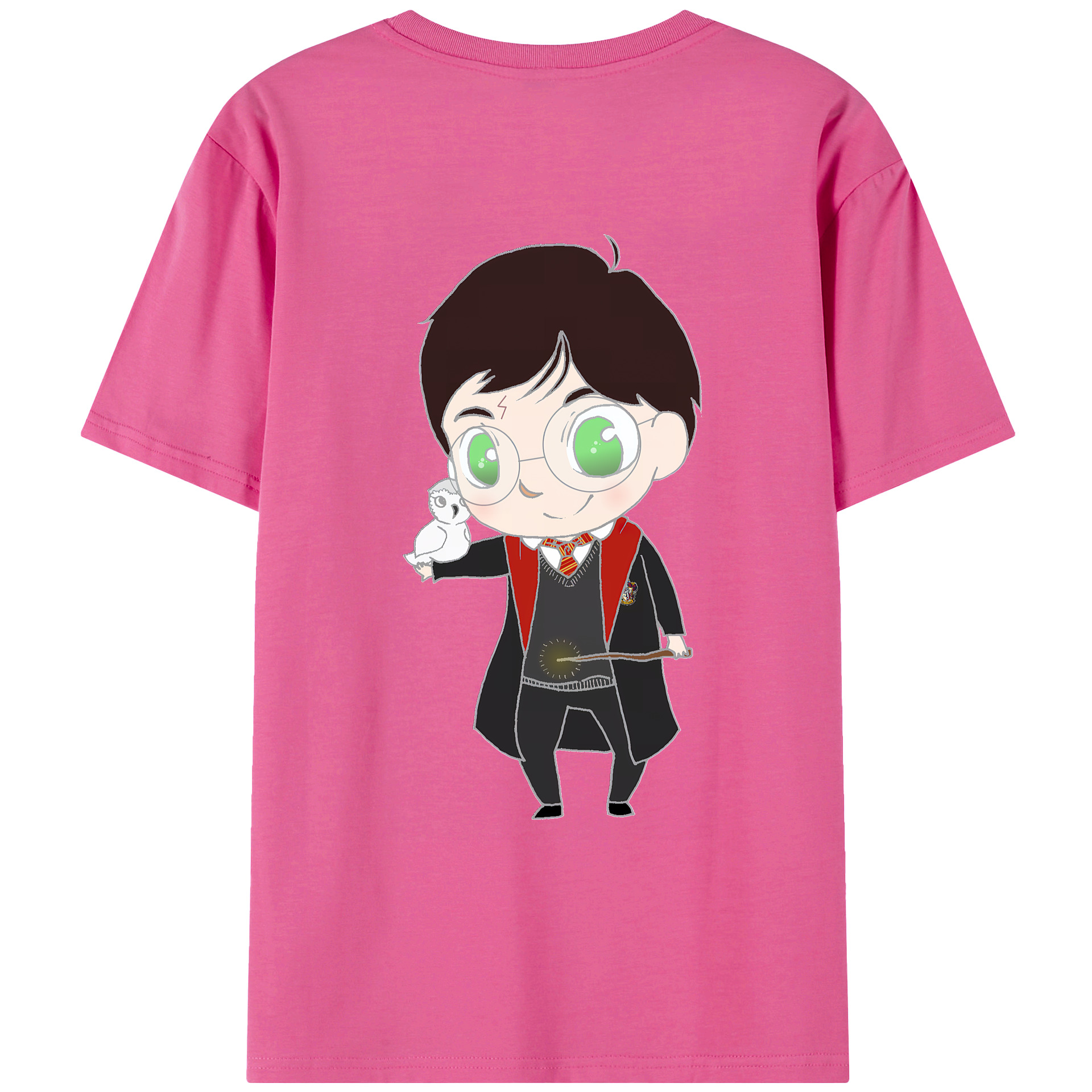 （画像用） Harry Potter ハリー・ポッターシリーズ レディース半袖Tシャツ(バックプリント)