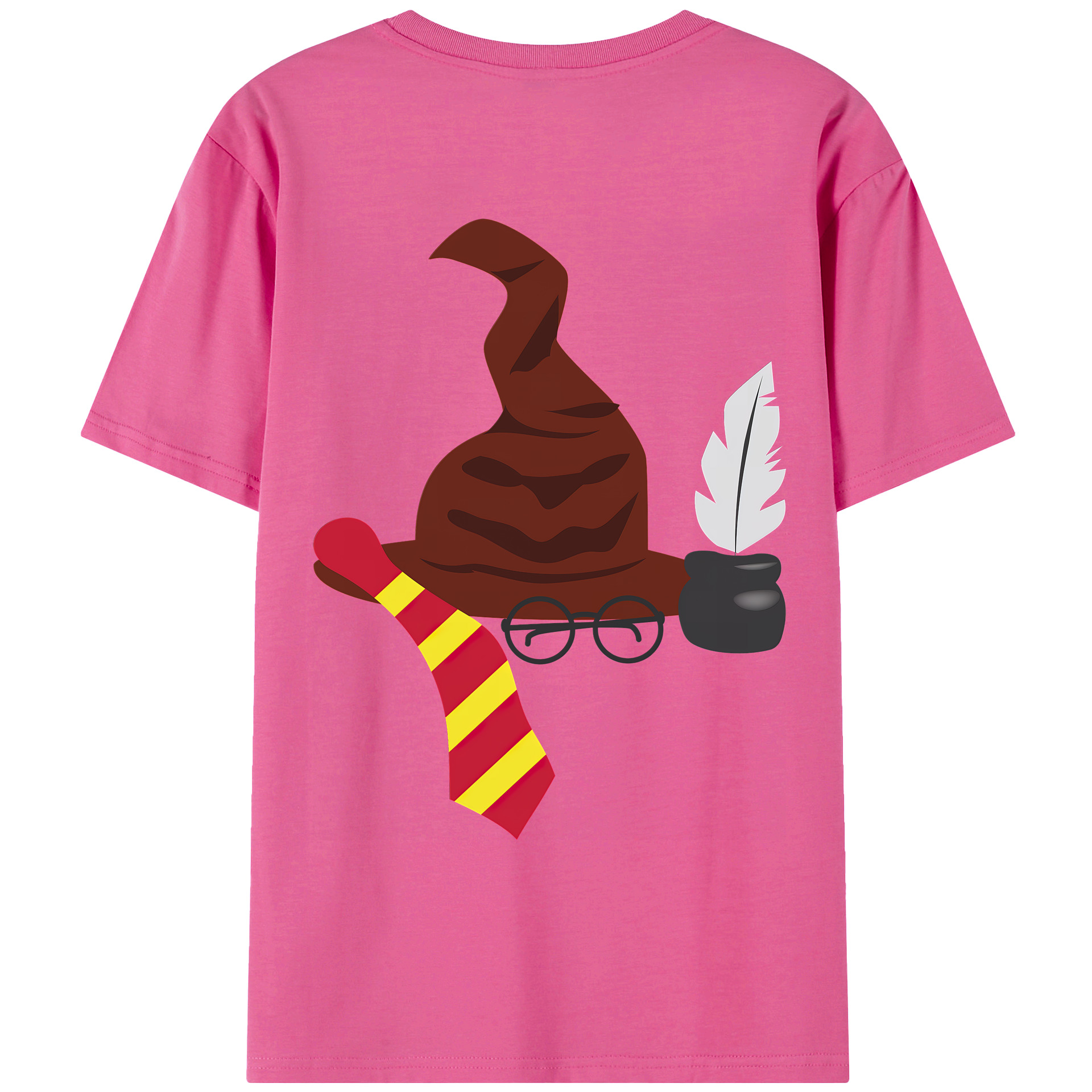 （画像用） Harry Potter ハリー・ポッターシリーズ レディース半袖Tシャツ(バックプリント)