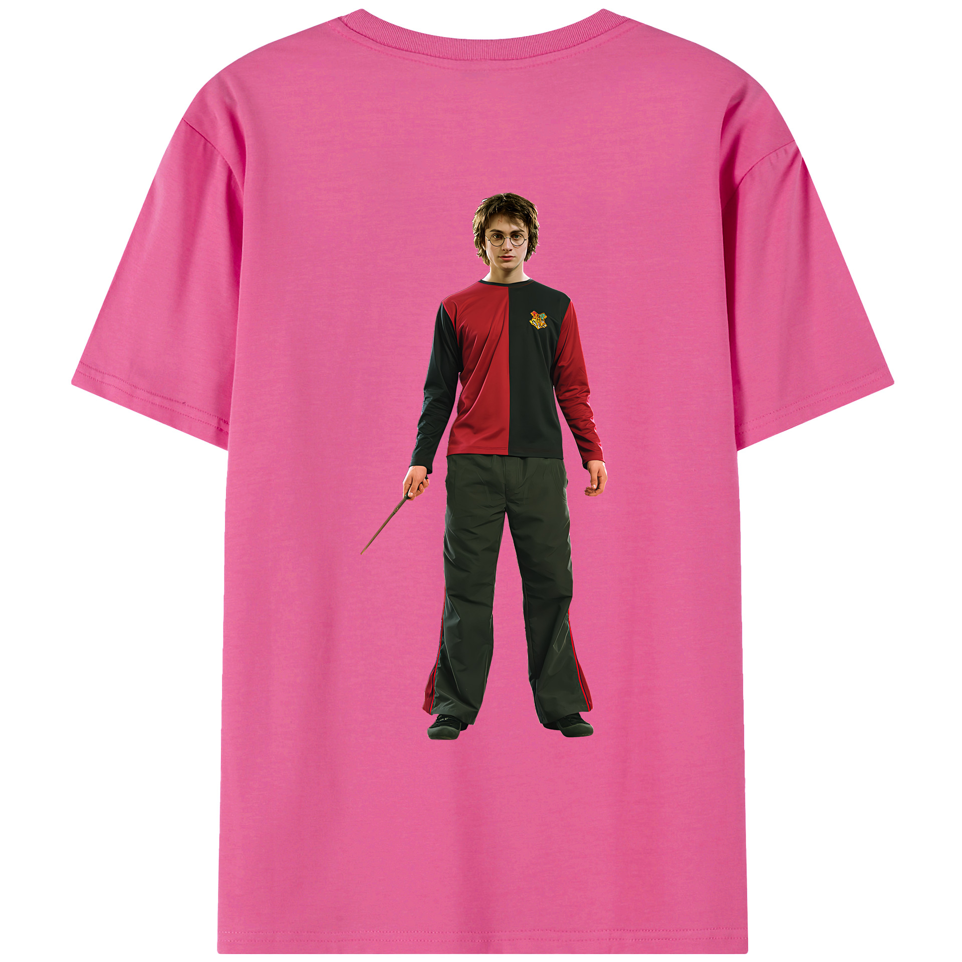 （画像用） Harry Potter ハリー・ポッターシリーズ レディース半袖Tシャツ(バックプリント)