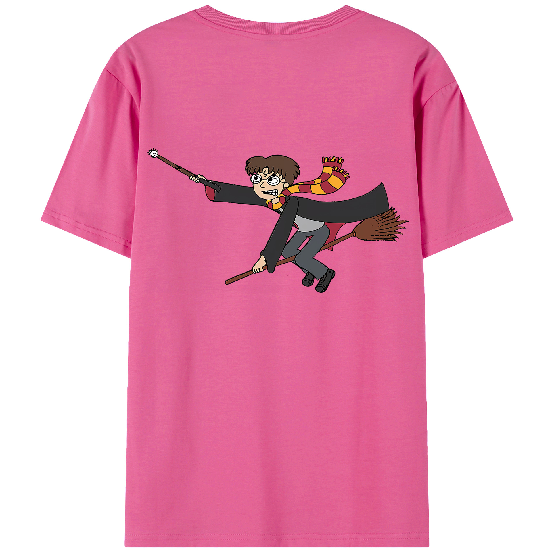 （画像用） Harry Potter ハリー・ポッターシリーズ レディース半袖Tシャツ(バックプリント)