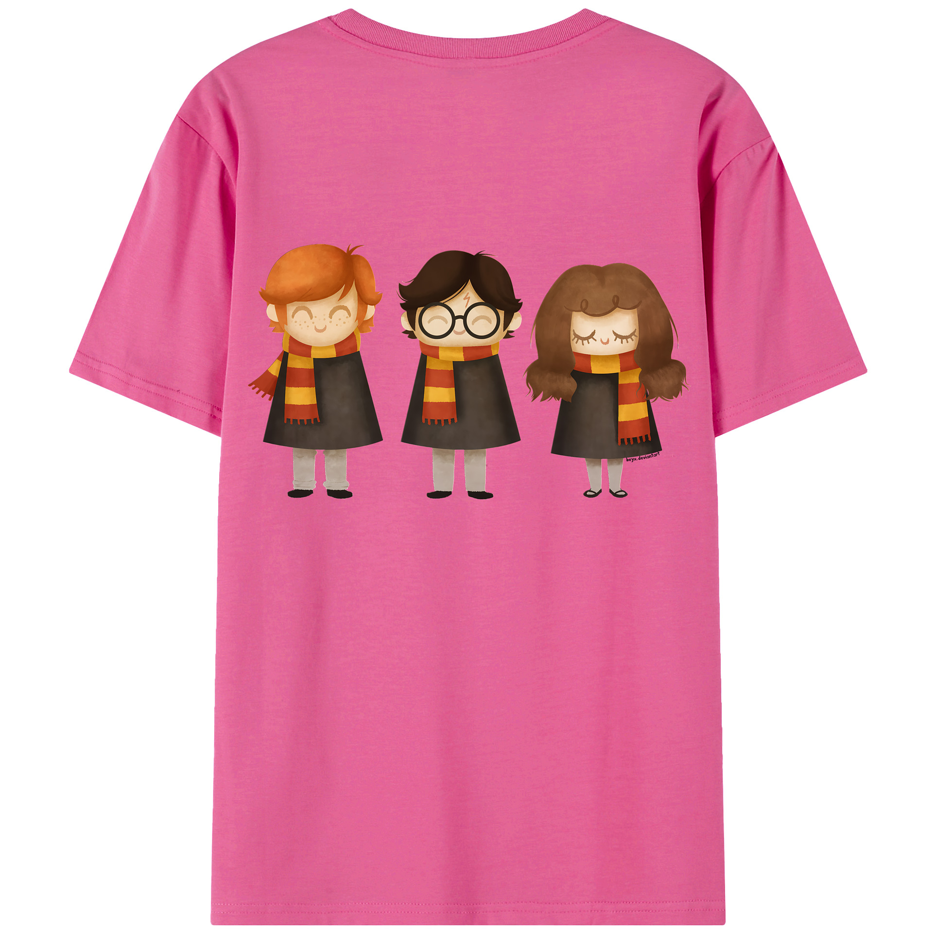 （画像用） Harry Potter ハリー・ポッターシリーズ レディース半袖Tシャツ(バックプリント)