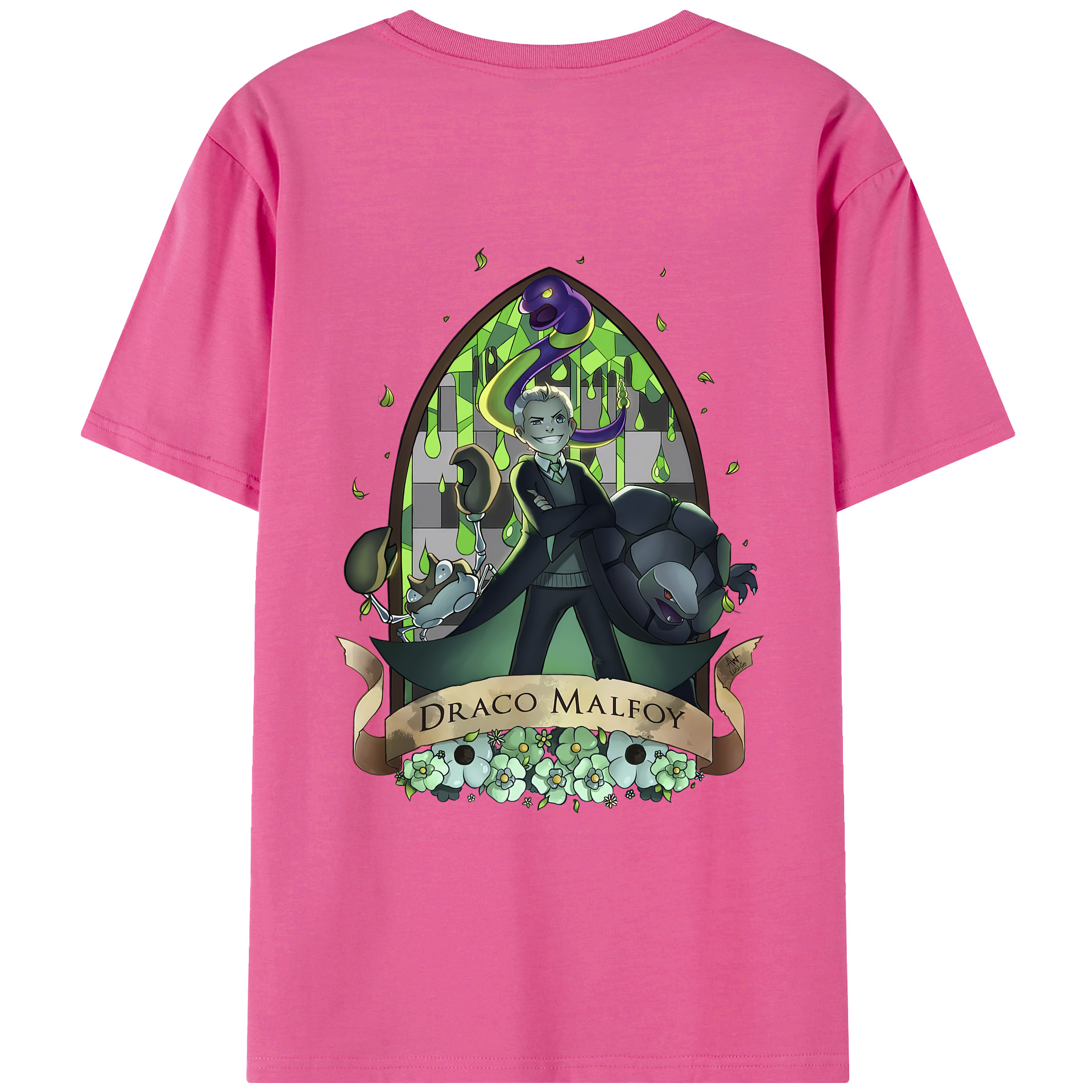 （画像用） Harry Potter ハリー・ポッターシリーズ レディース半袖Tシャツ(バックプリント)