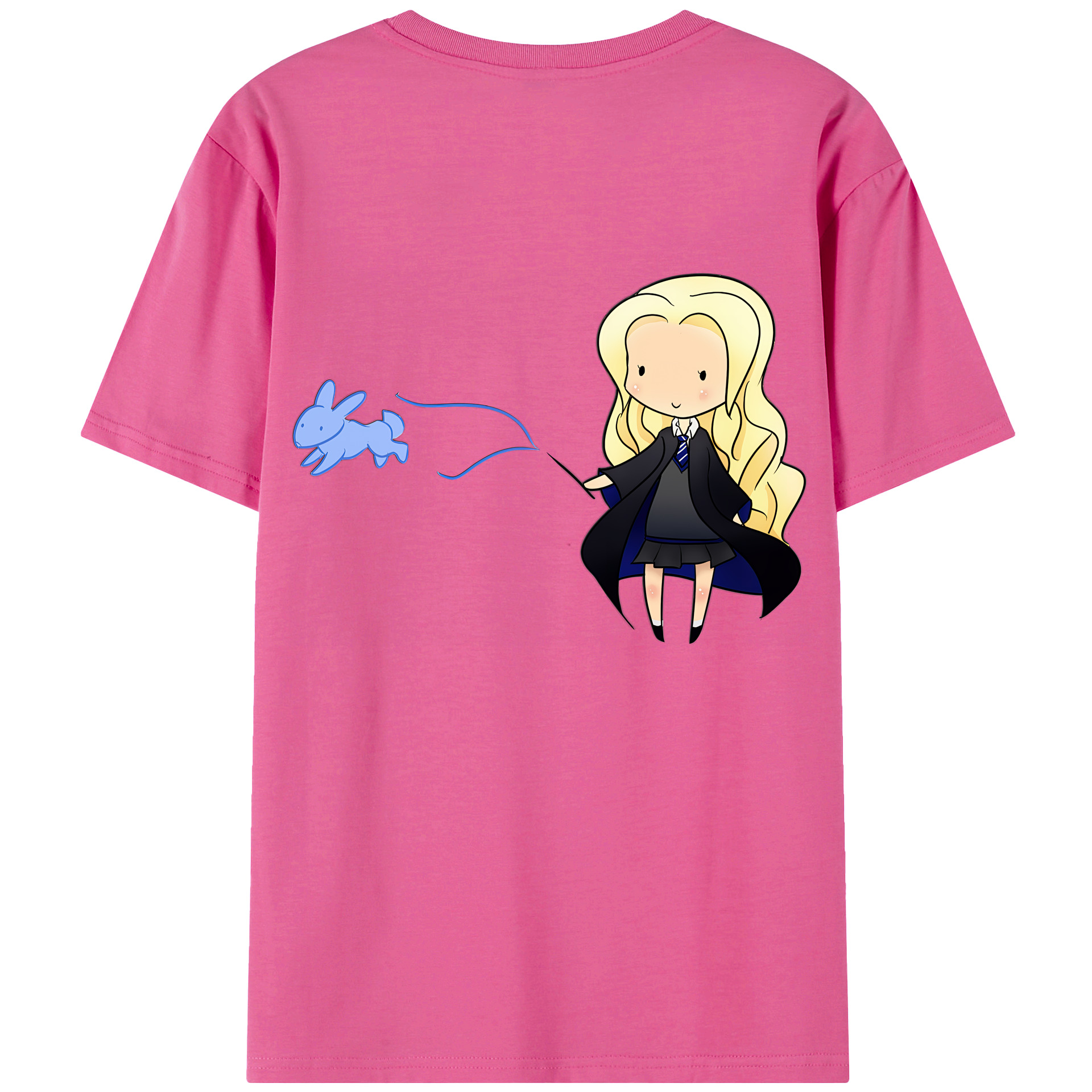 （画像用） Harry Potter ハリー・ポッターシリーズ レディース半袖Tシャツ(バックプリント)
