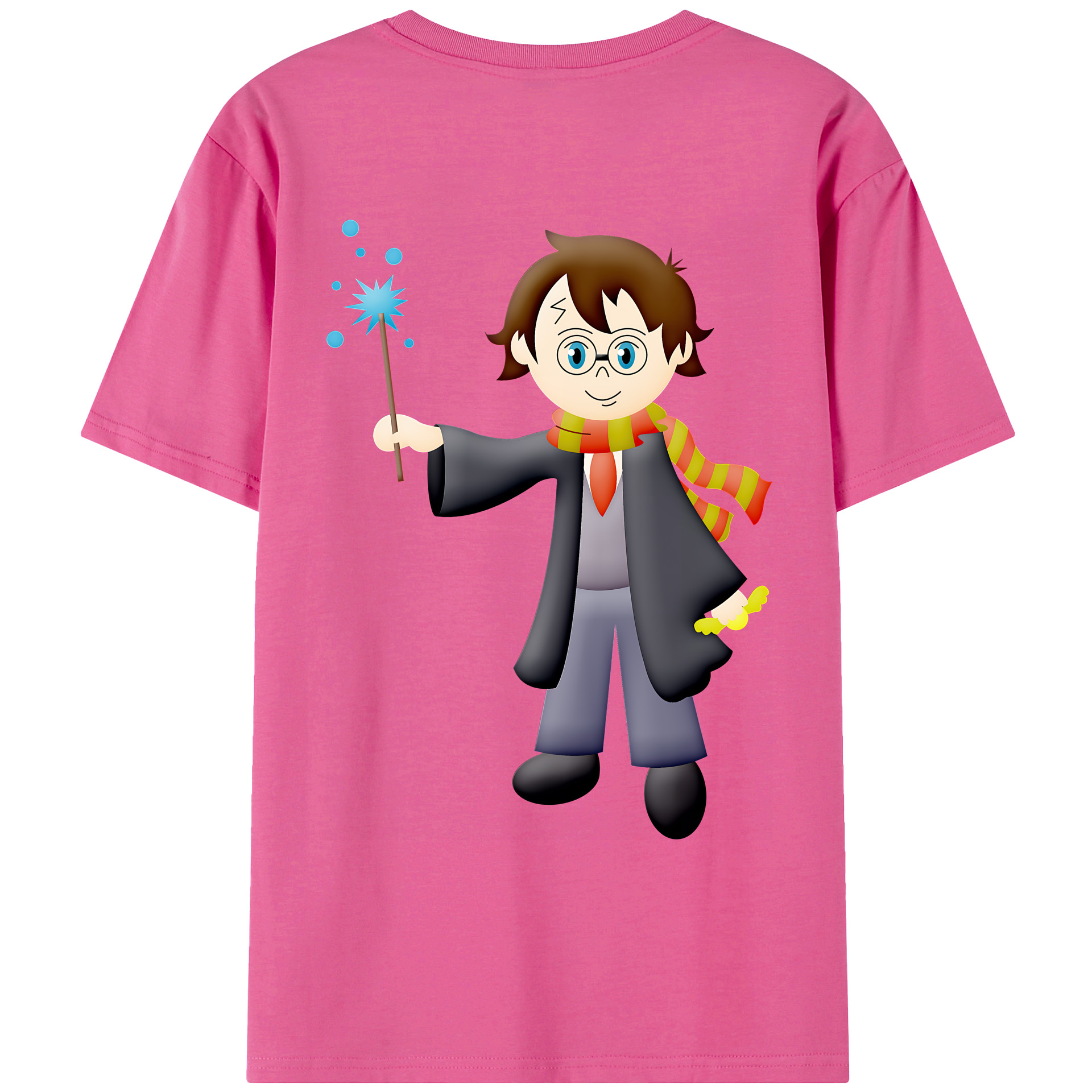 （画像用） Harry Potter ハリー・ポッターシリーズ レディース半袖Tシャツ(バックプリント)
