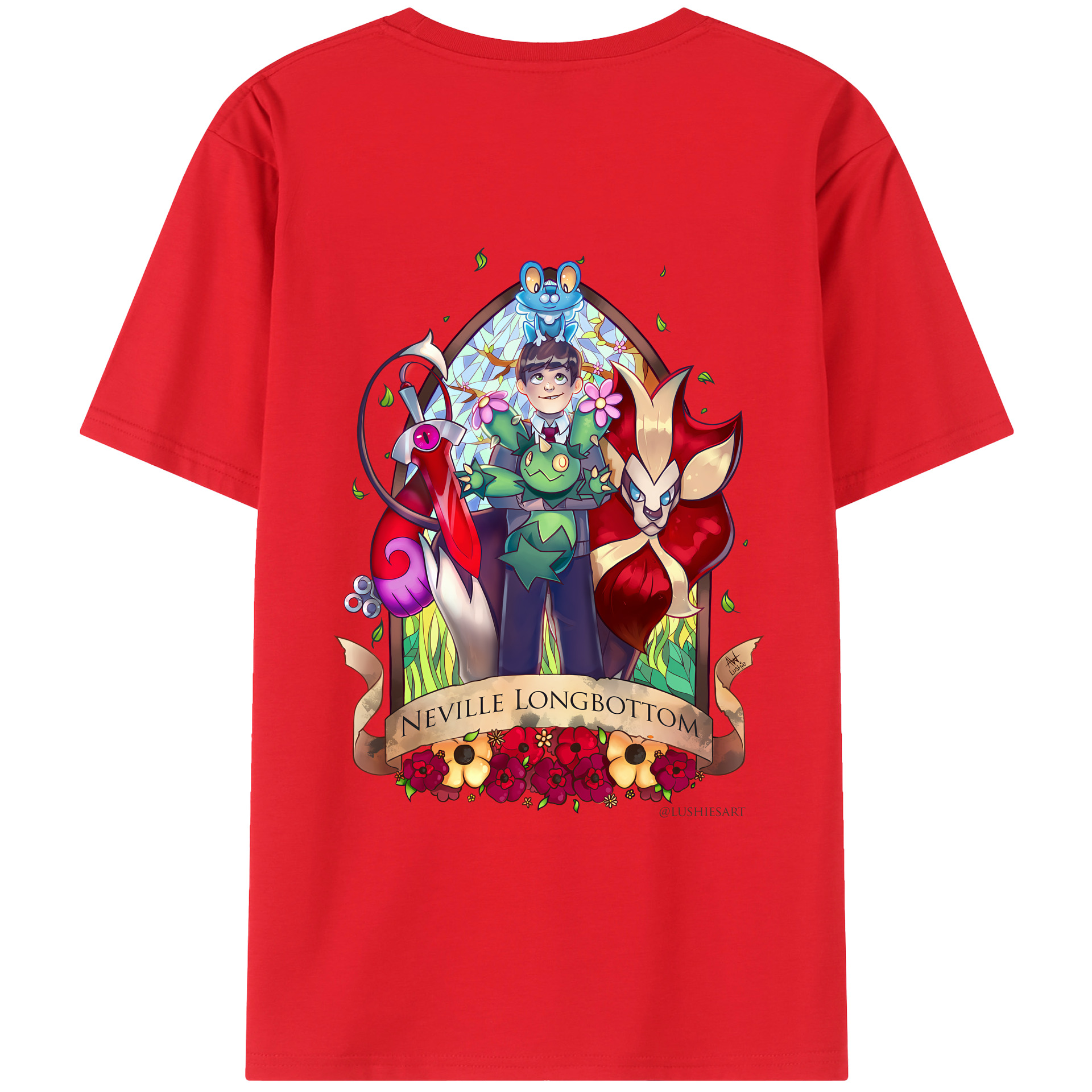 （画像用） Harry Potter ハリー・ポッターシリーズ レディース半袖Tシャツ(バックプリント)