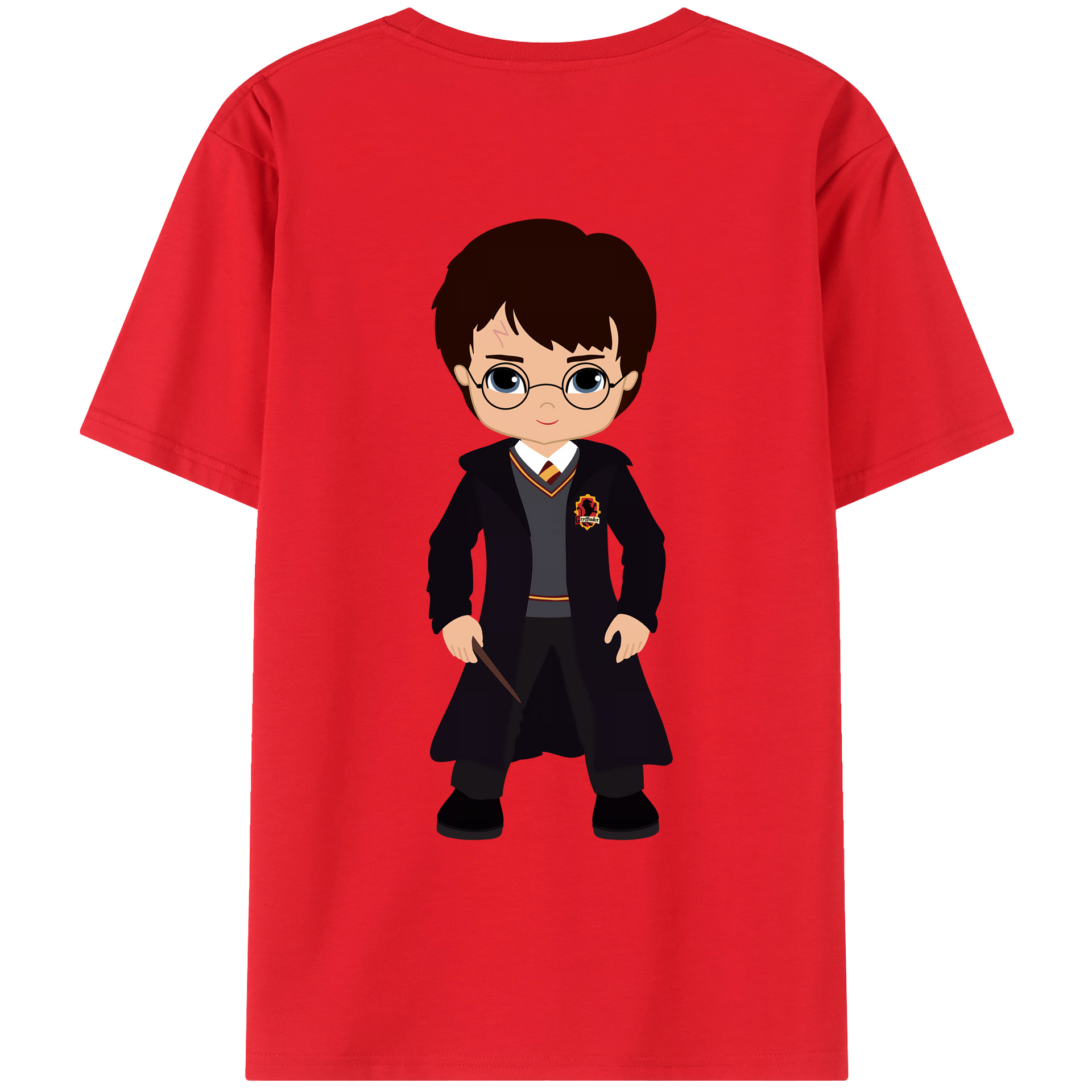（画像用） Harry Potter ハリー・ポッターシリーズ レディース半袖Tシャツ(バックプリント)