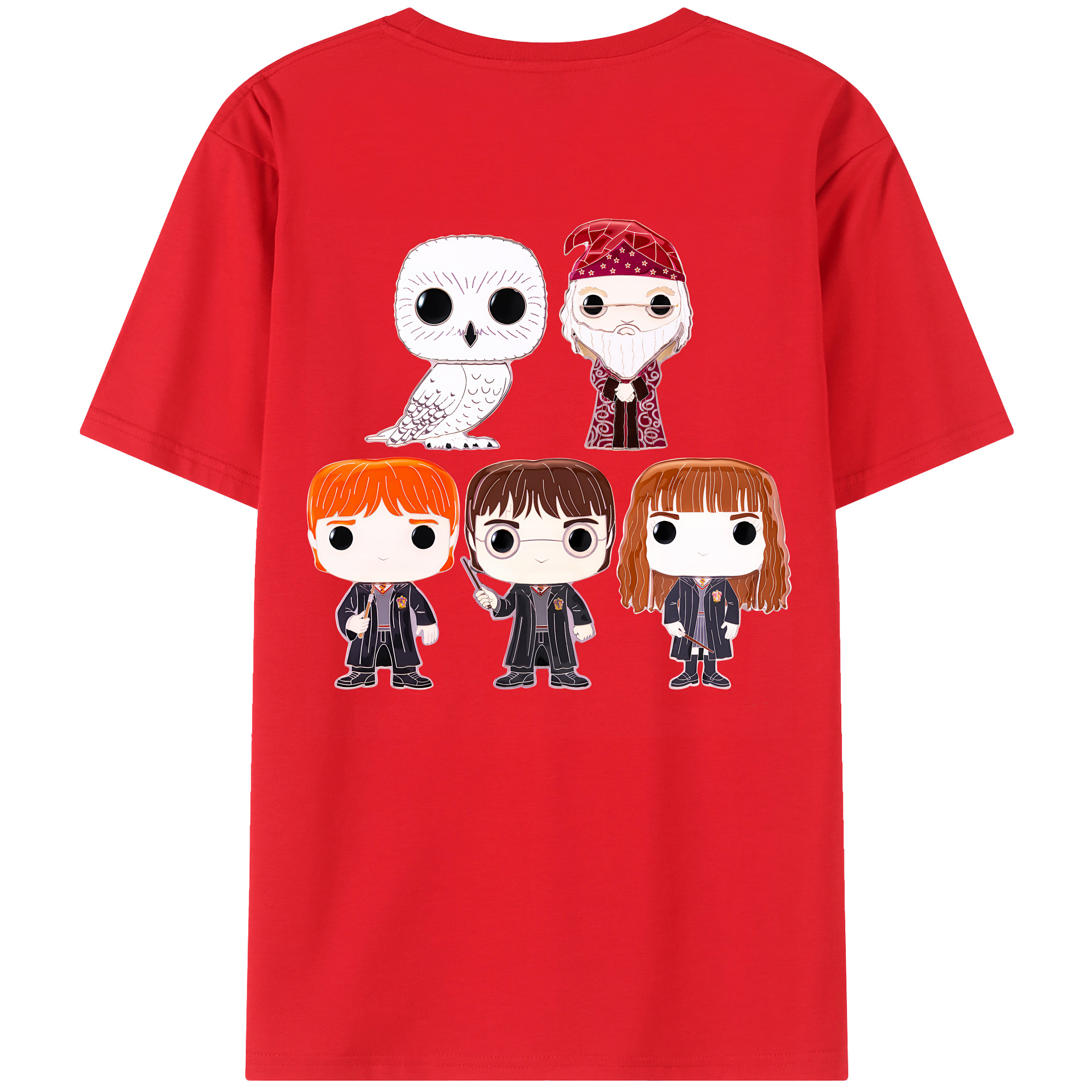 （画像用） Harry Potter ハリー・ポッターシリーズ レディース半袖Tシャツ(バックプリント)