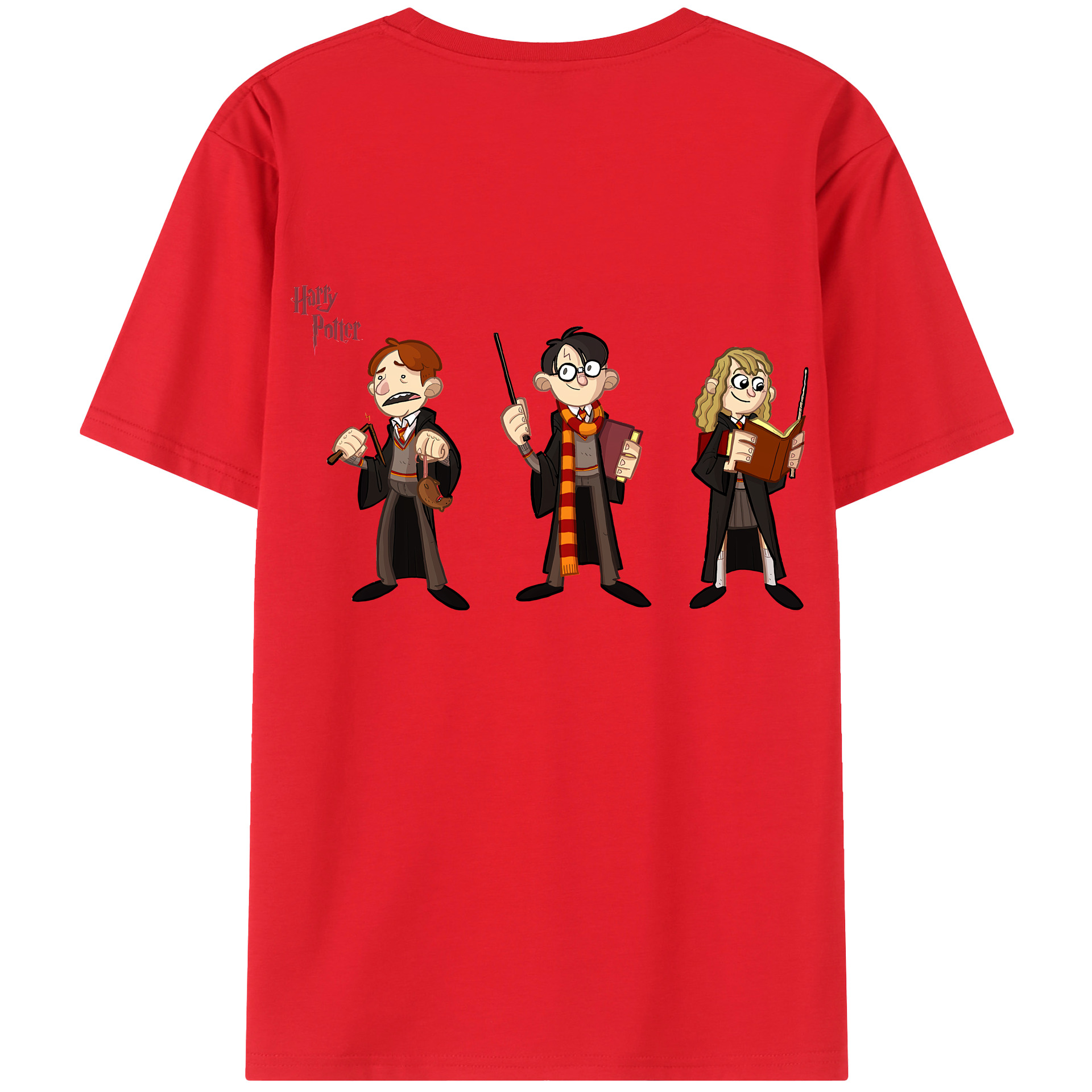 （画像用） Harry Potter ハリー・ポッターシリーズ レディース半袖Tシャツ(バックプリント)