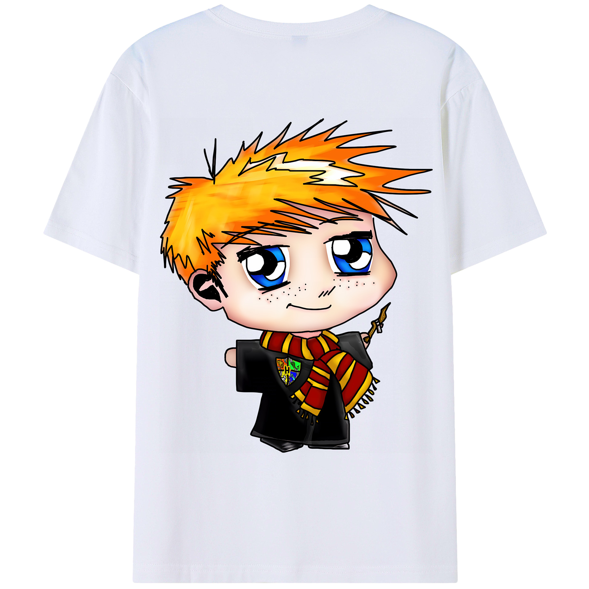 （画像用） Harry Potter ハリー・ポッターシリーズ レディース半袖Tシャツ(バックプリント)