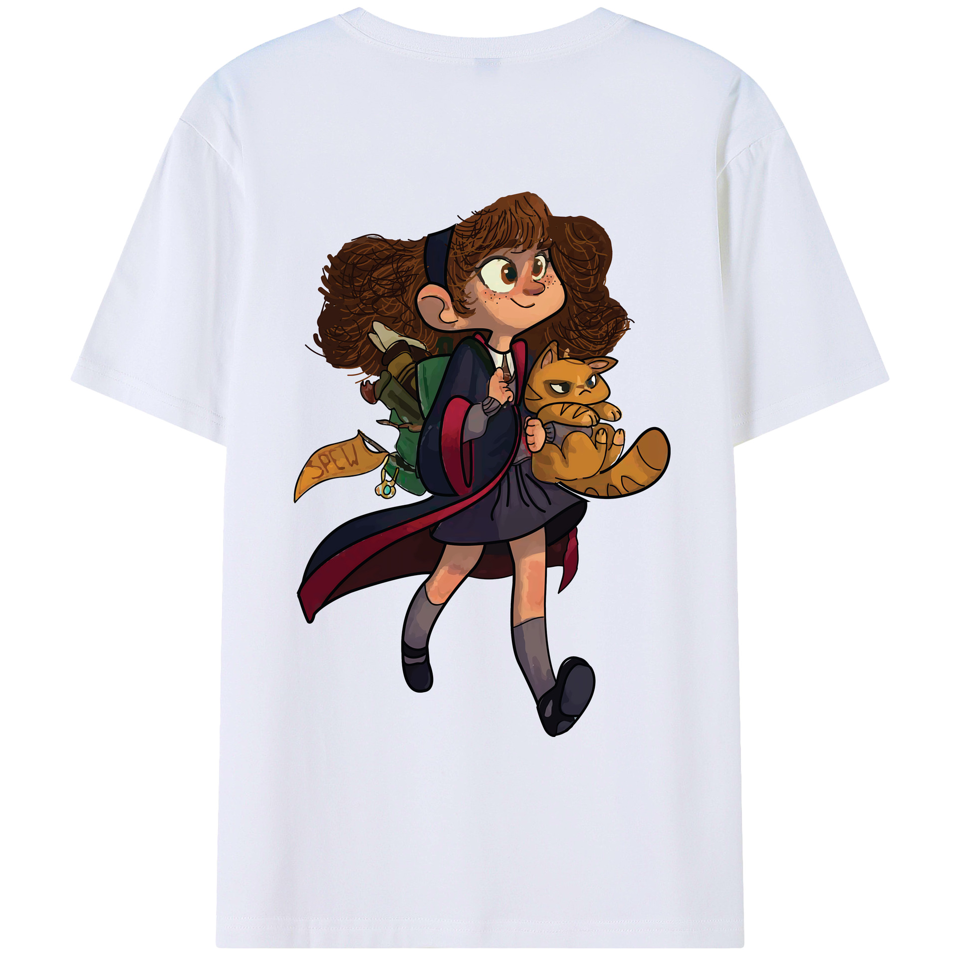 （画像用） Harry Potter ハリー・ポッターシリーズ レディース半袖Tシャツ(バックプリント)