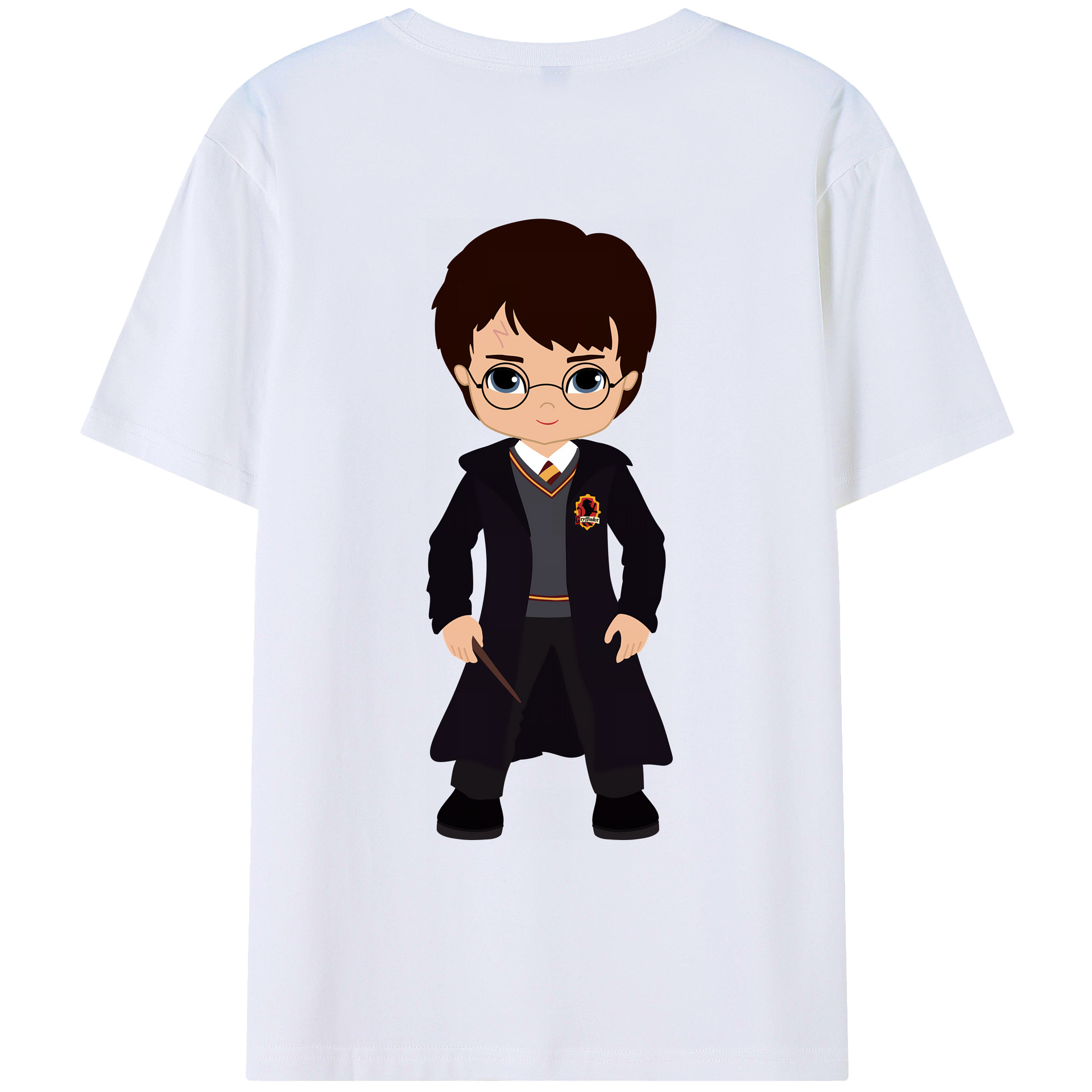 （画像用） Harry Potter ハリー・ポッターシリーズ レディース半袖Tシャツ(バックプリント)