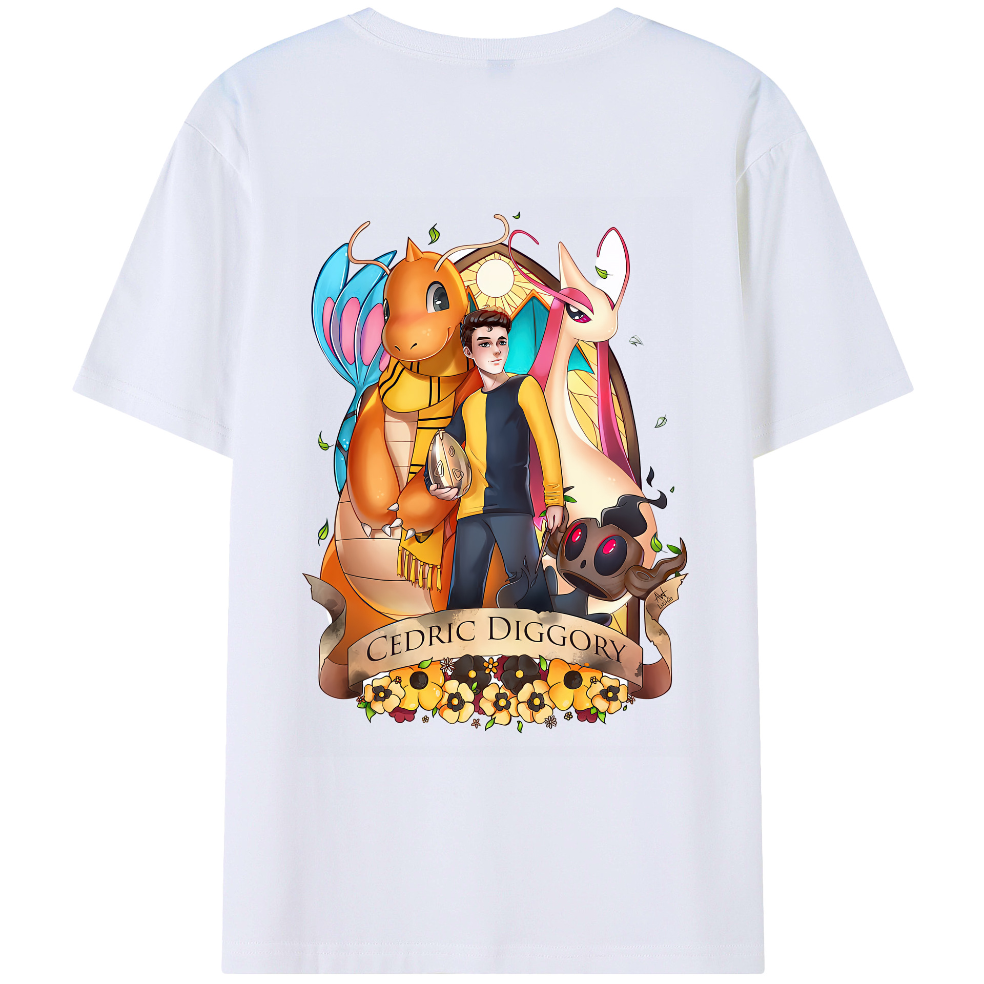 （画像用） Harry Potter ハリー・ポッターシリーズ レディース半袖Tシャツ(バックプリント)