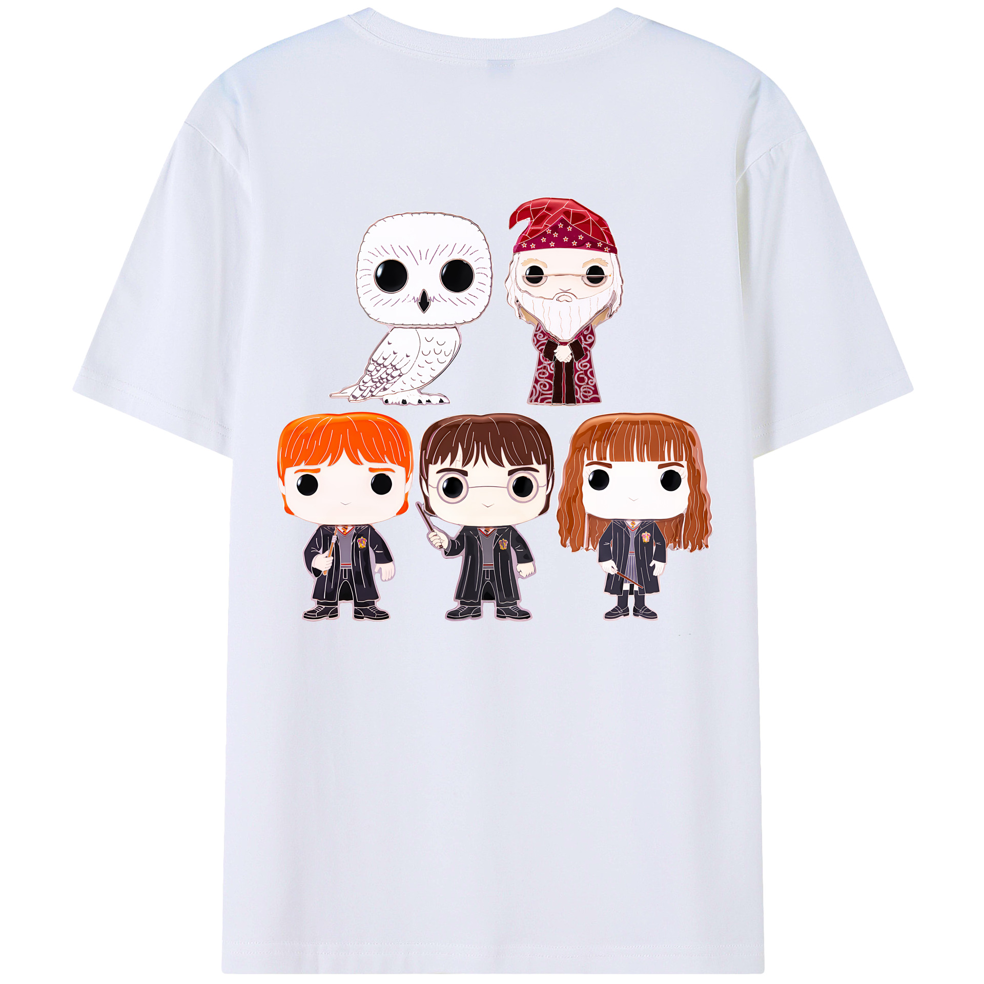 （画像用） Harry Potter ハリー・ポッターシリーズ レディース半袖Tシャツ(バックプリント)
