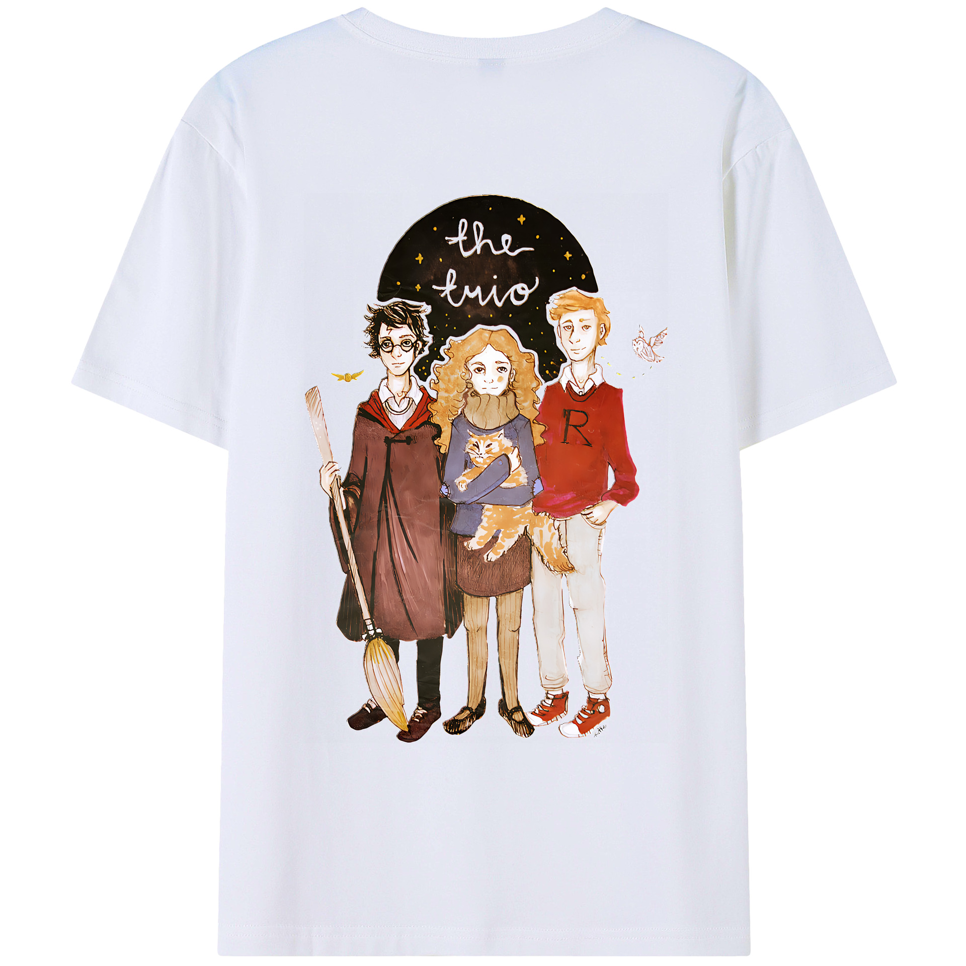 （画像用） Harry Potter ハリー・ポッターシリーズ レディース半袖Tシャツ(バックプリント)