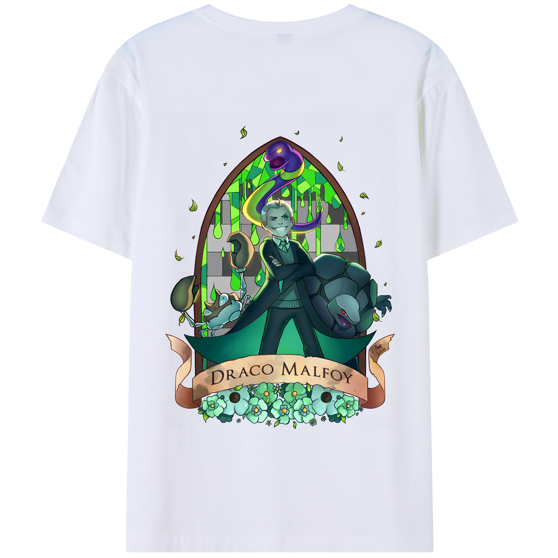 （画像用） Harry Potter ハリー・ポッターシリーズ レディース半袖Tシャツ(バックプリント)