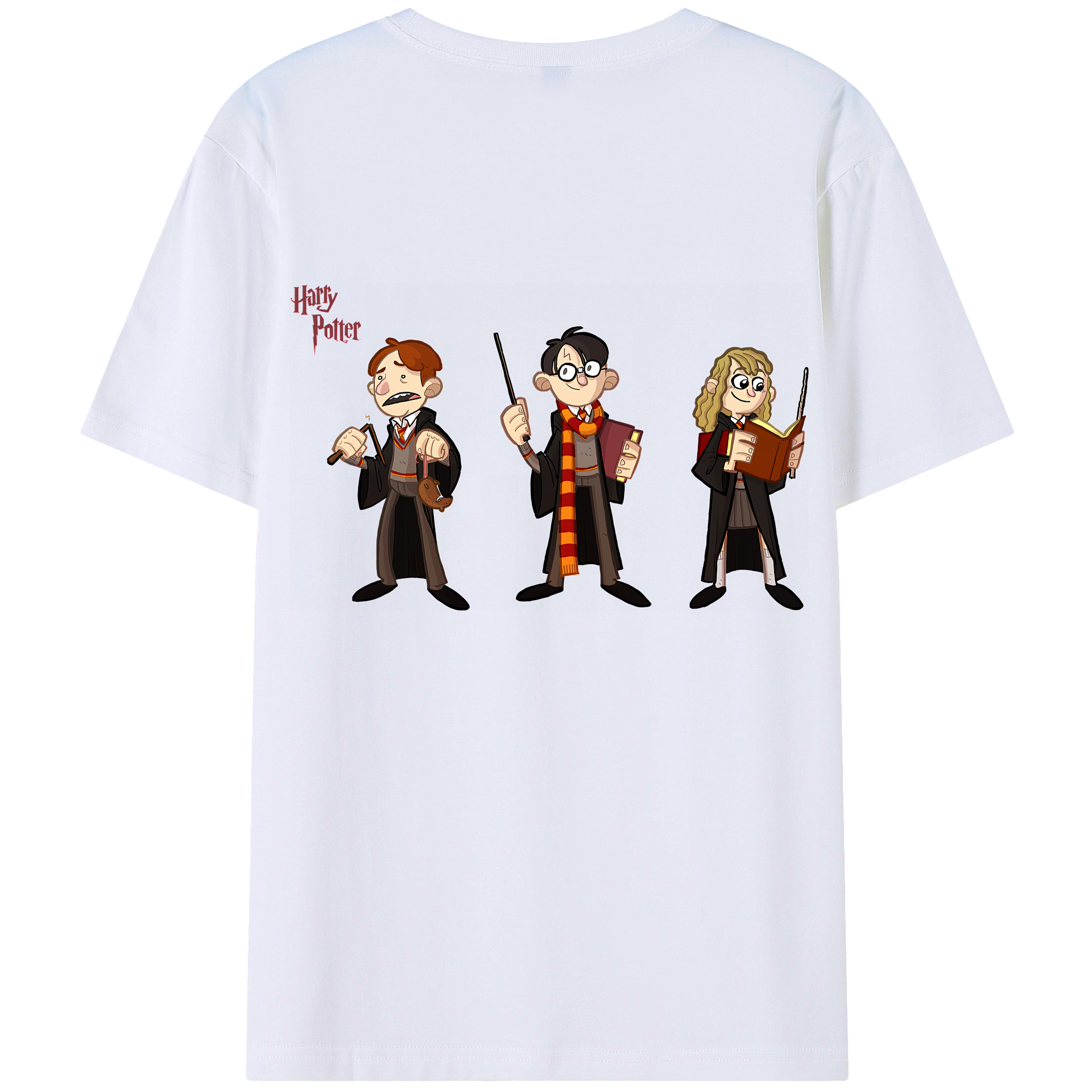 （画像用） Harry Potter ハリー・ポッターシリーズ レディース半袖Tシャツ(バックプリント)