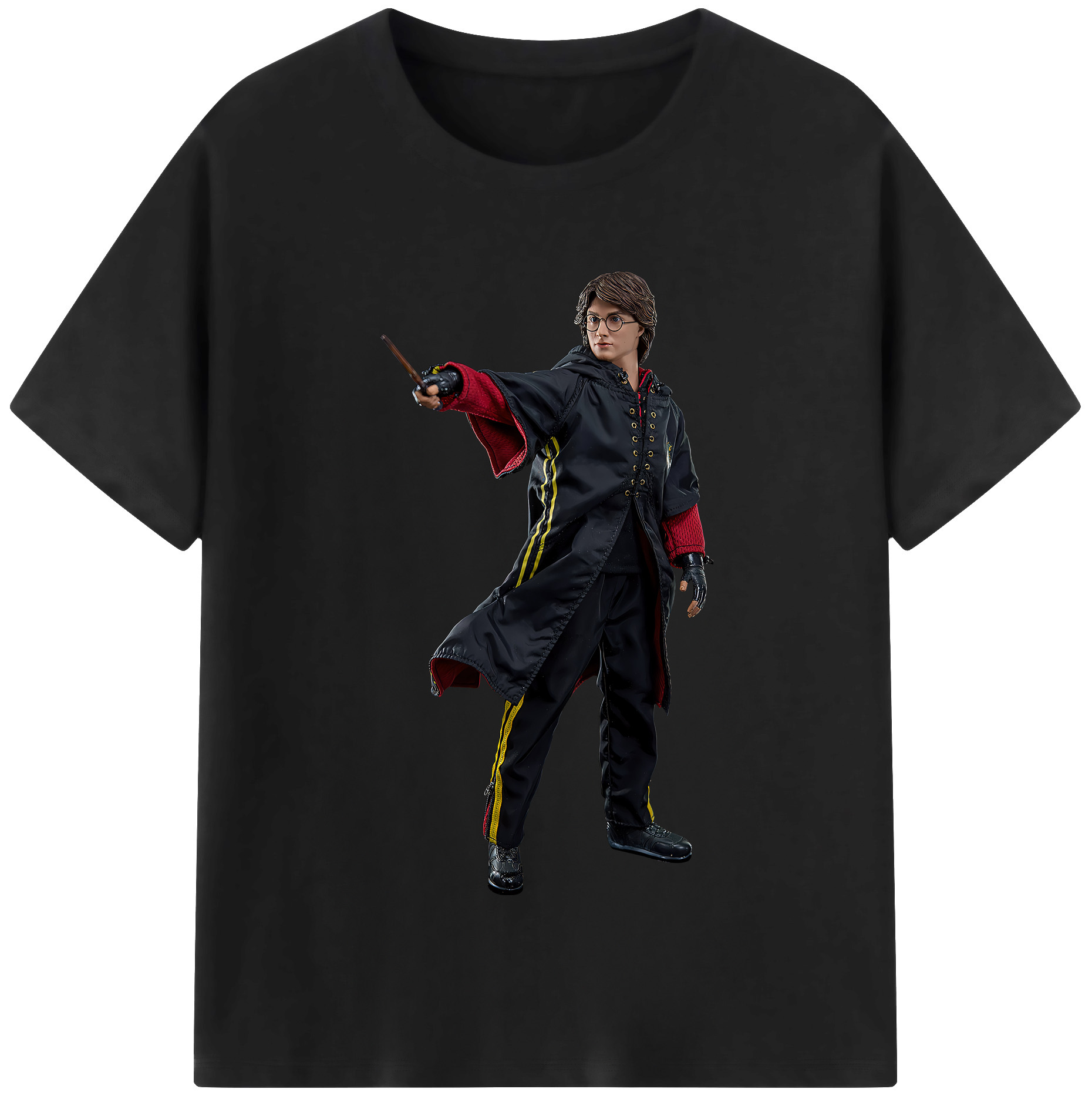 （画像用） Harry Potter ハリー・ポッターシリーズ レディースカジュアルプリントTシャツ（綿100％）