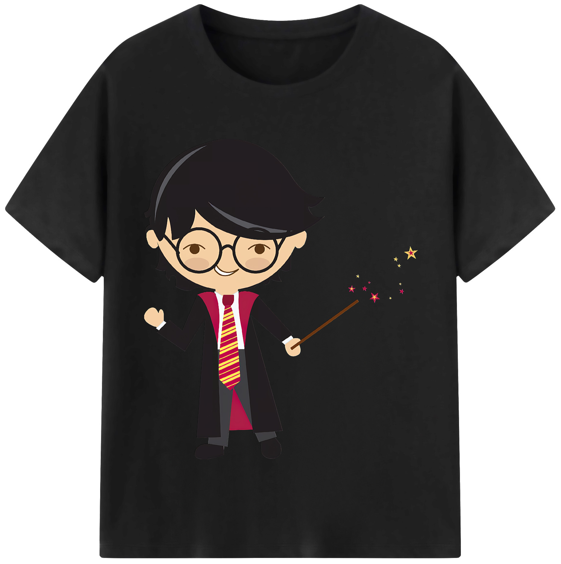 （画像用） Harry Potter ハリー・ポッターシリーズ レディースカジュアルプリントTシャツ（綿100％）
