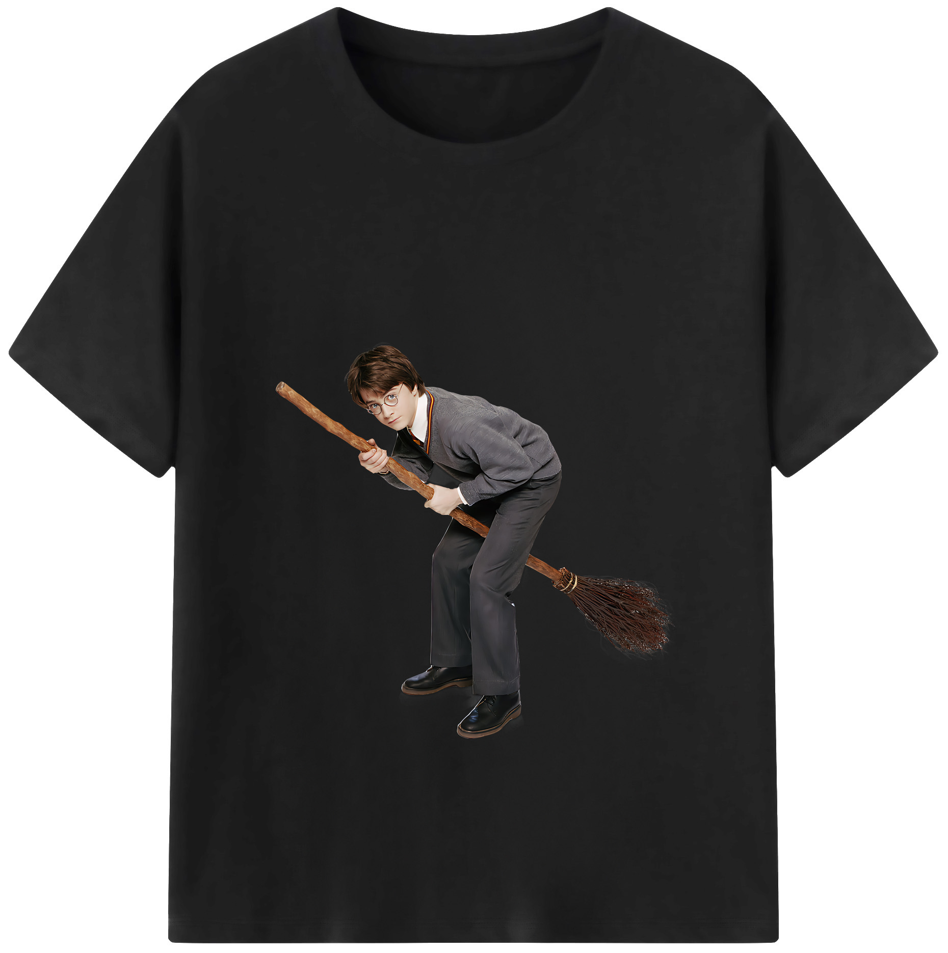 （画像用） Harry Potter ハリー・ポッターシリーズ レディースカジュアルプリントTシャツ（綿100％）