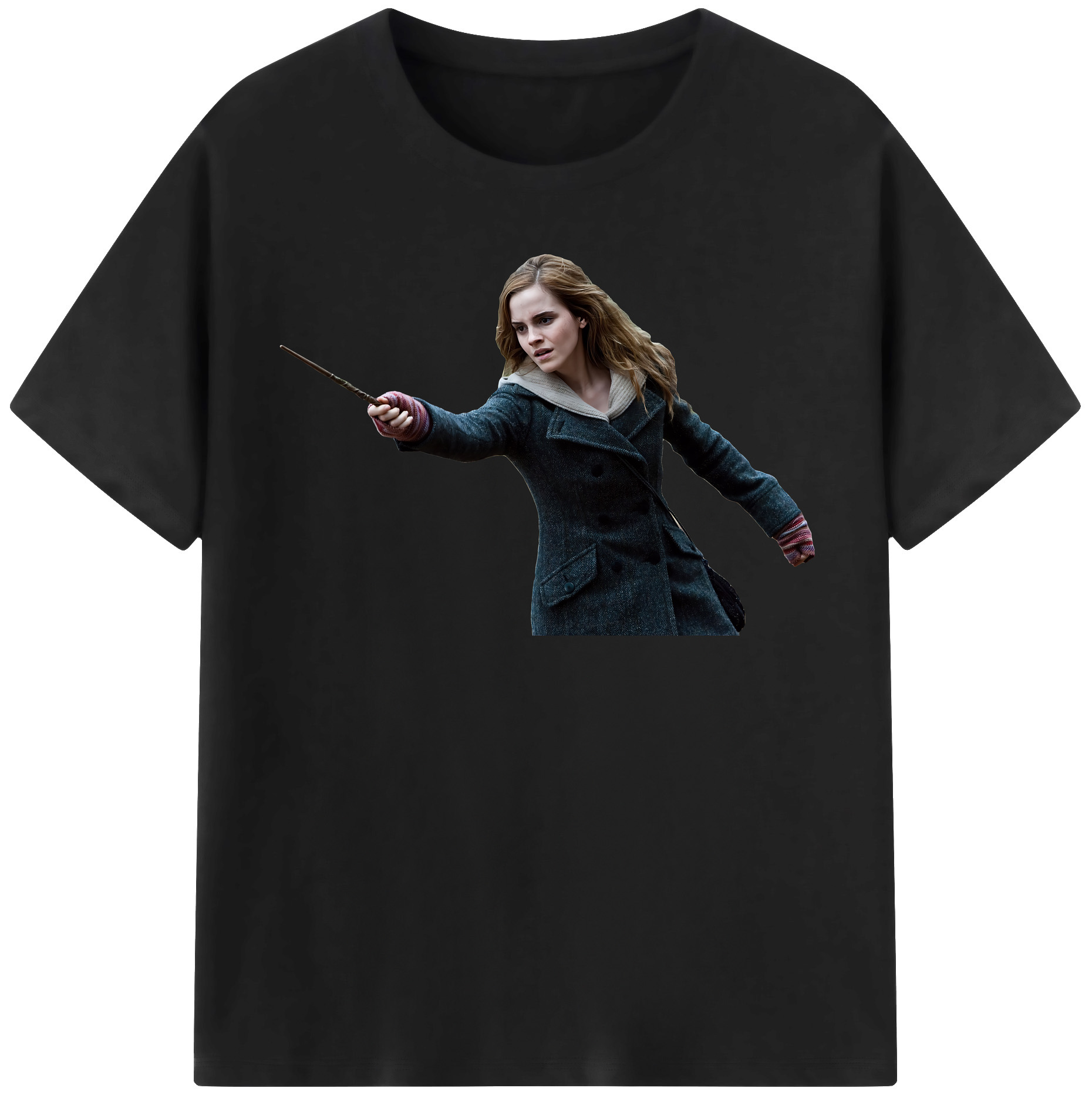 （画像用） Harry Potter ハリー・ポッターシリーズ レディースカジュアルプリントTシャツ（綿100％）
