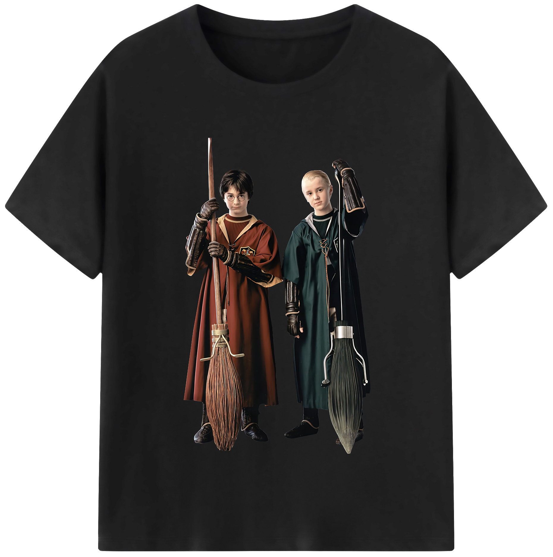 （画像用） Harry Potter ハリー・ポッターシリーズ レディースカジュアルプリントTシャツ（綿100％）