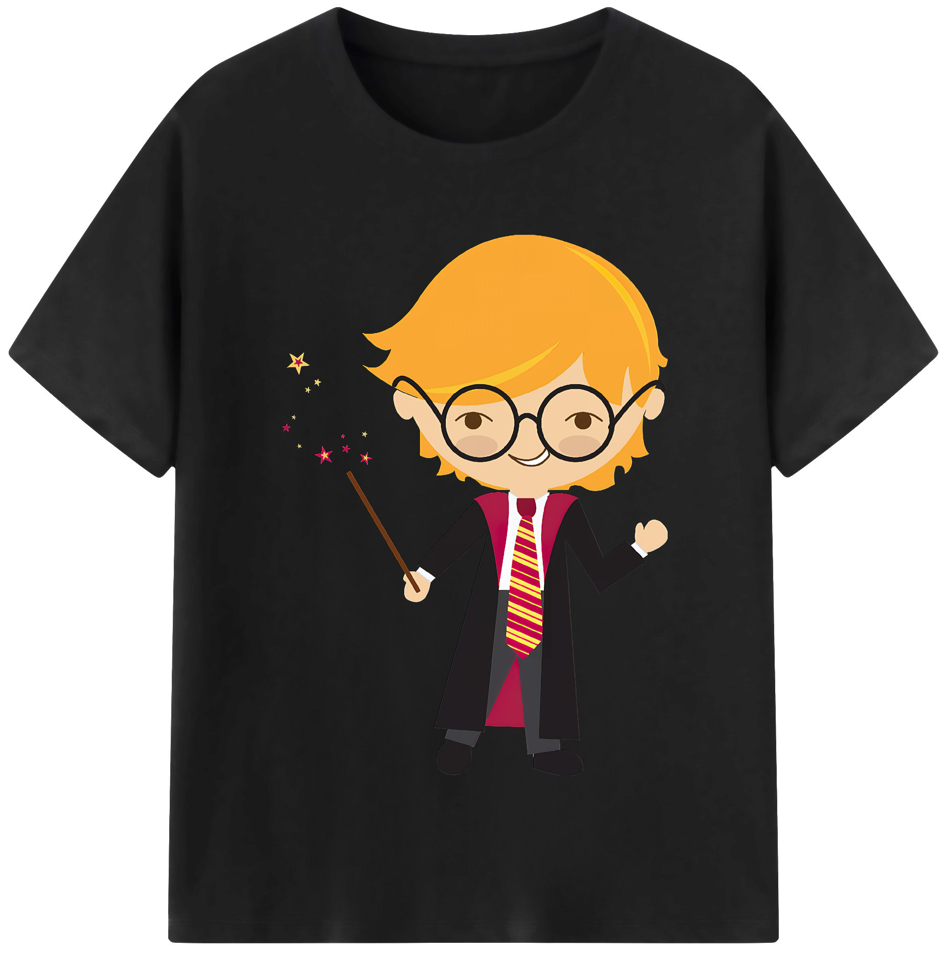 （画像用） Harry Potter ハリー・ポッターシリーズ レディースカジュアルプリントTシャツ（綿100％）