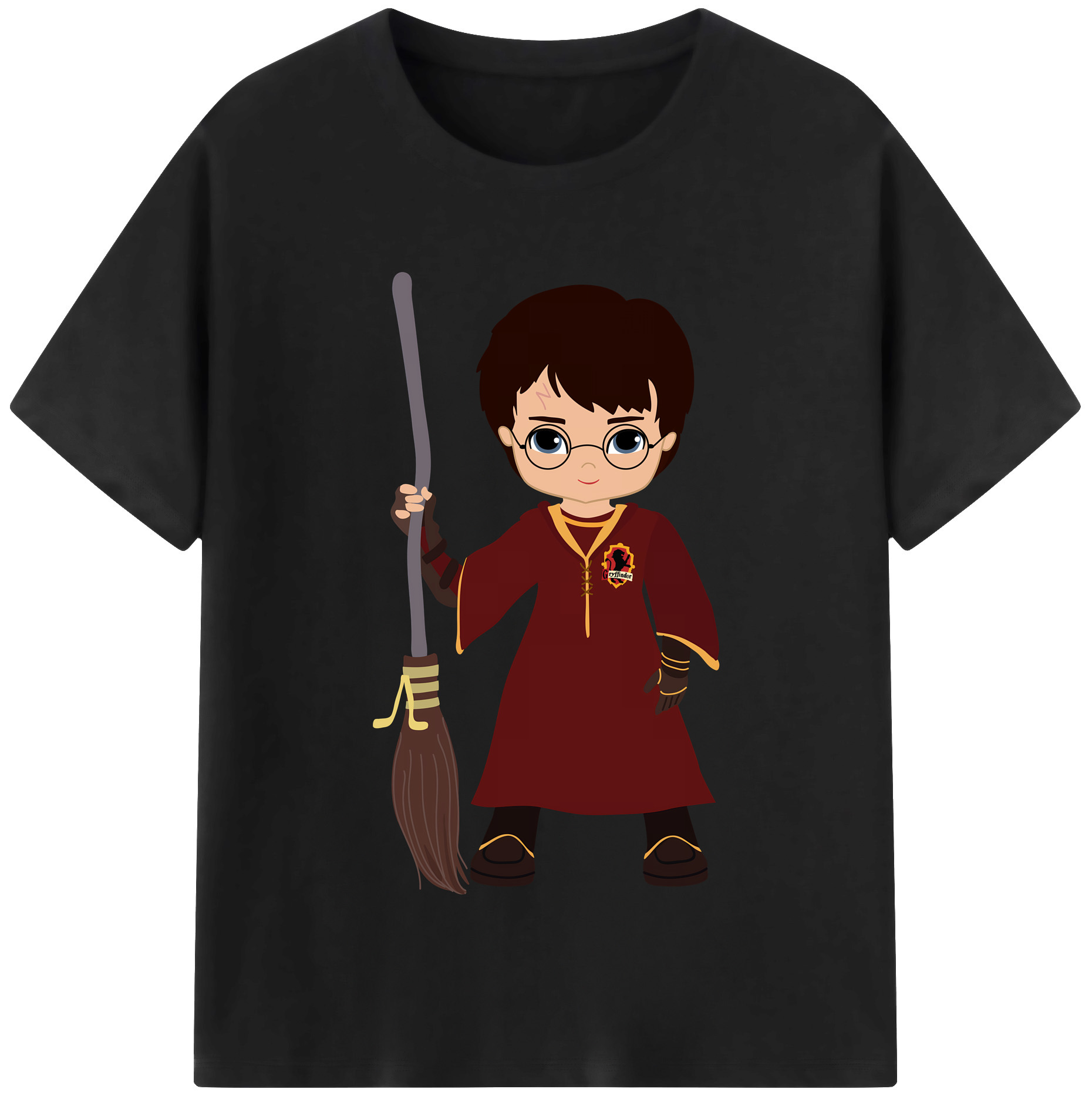 （画像用） Harry Potter ハリー・ポッターシリーズ レディースカジュアルプリントTシャツ（綿100％）