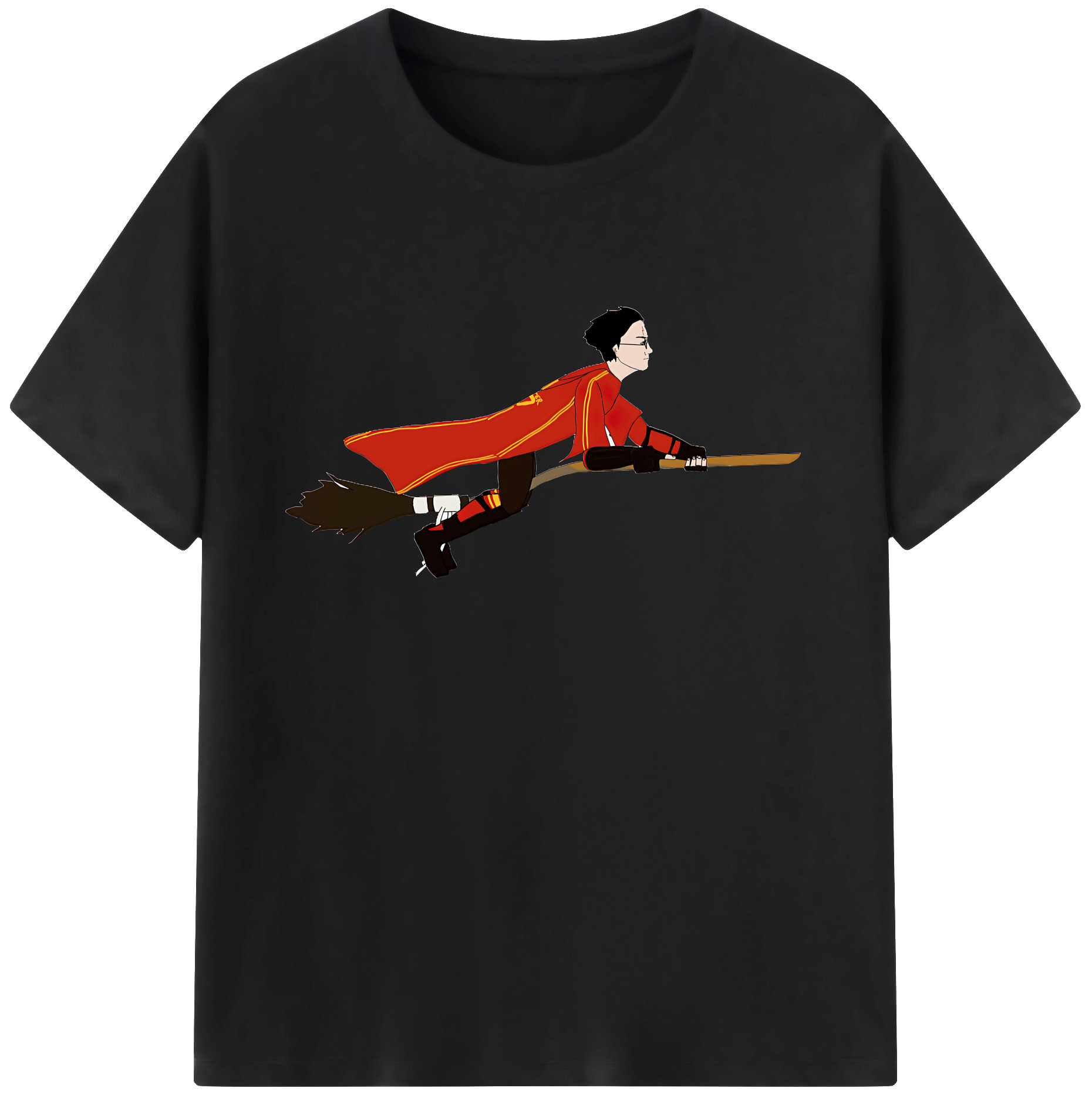 （画像用） Harry Potter ハリー・ポッターシリーズ レディースカジュアルプリントTシャツ（綿100％）