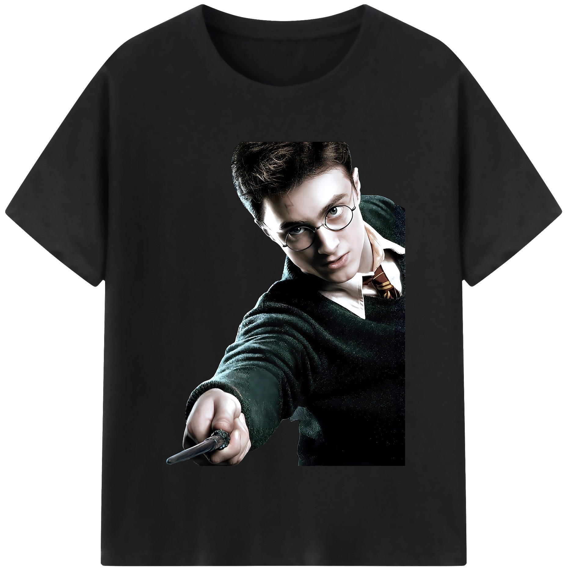 （画像用） Harry Potter ハリー・ポッターシリーズ レディースカジュアルプリントTシャツ（綿100％）