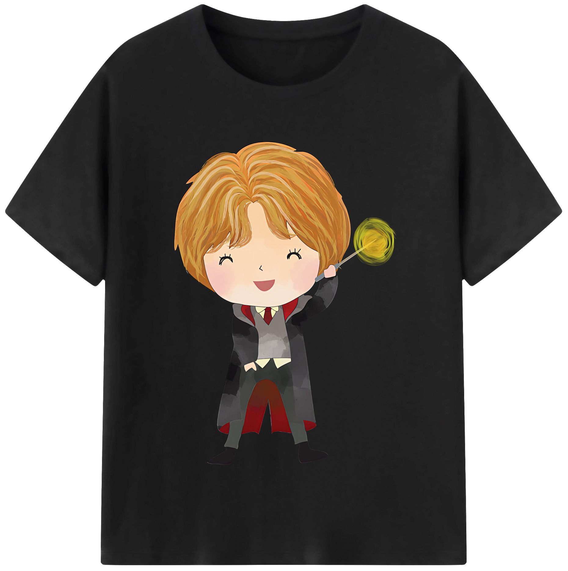 （画像用） Harry Potter ハリー・ポッターシリーズ レディースカジュアルプリントTシャツ（綿100％）