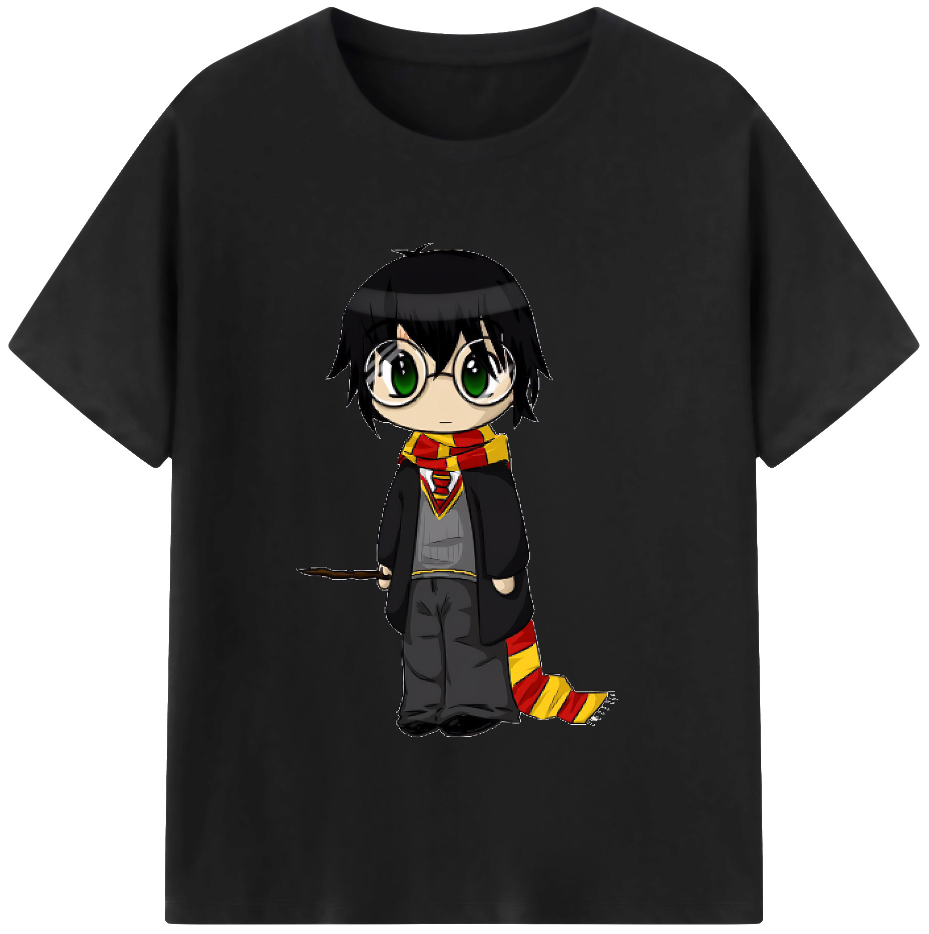 （画像用） Harry Potter ハリー・ポッターシリーズ レディースカジュアルプリントTシャツ（綿100％）