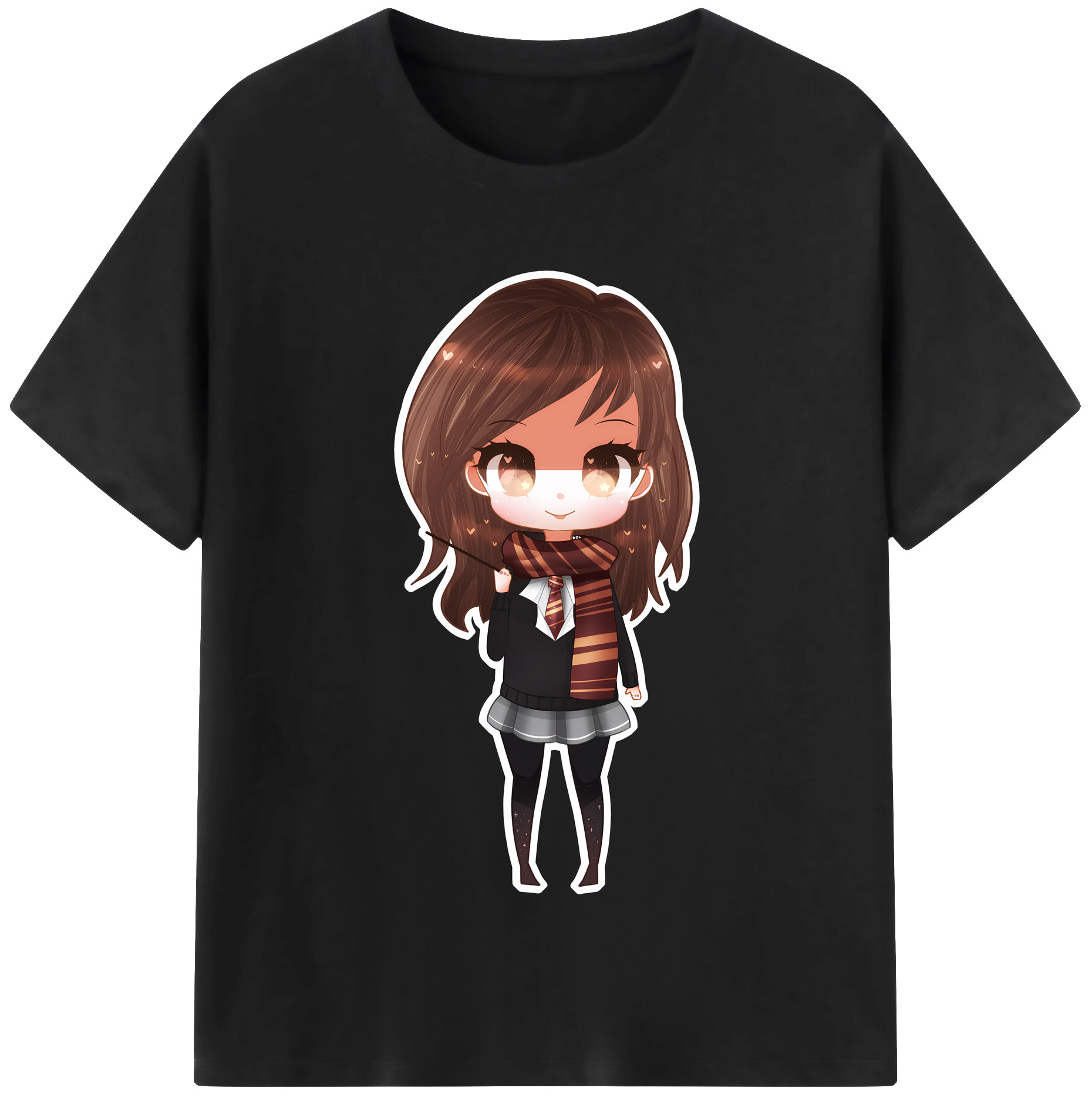 （画像用） Harry Potter ハリー・ポッターシリーズ レディースカジュアルプリントTシャツ（綿100％）