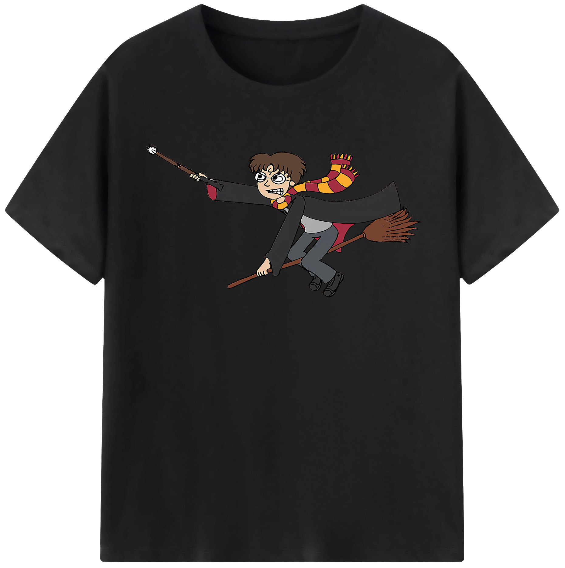 （画像用） Harry Potter ハリー・ポッターシリーズ レディースカジュアルプリントTシャツ（綿100％）