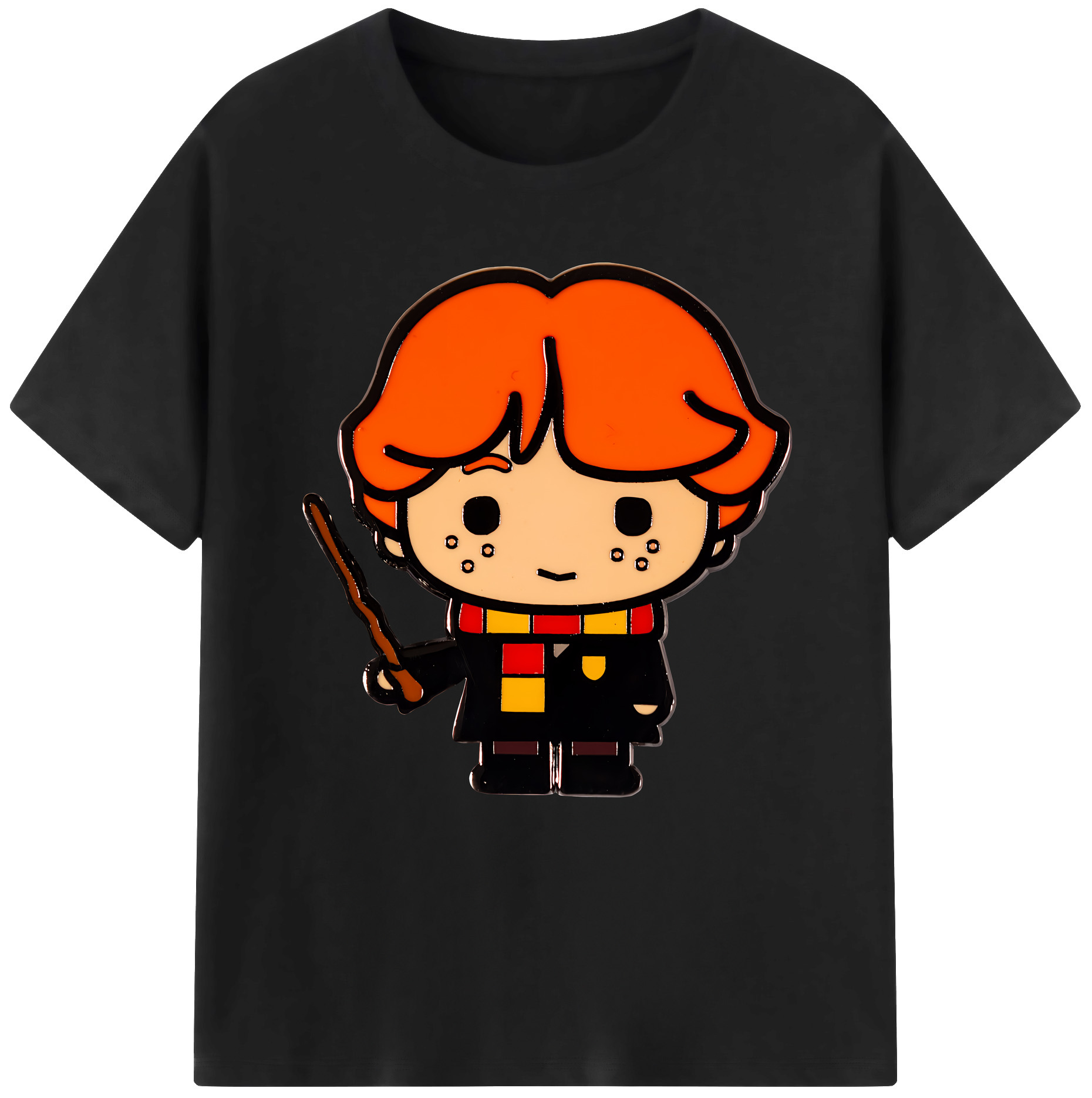 （画像用） Harry Potter ハリー・ポッターシリーズ レディースカジュアルプリントTシャツ（綿100％）