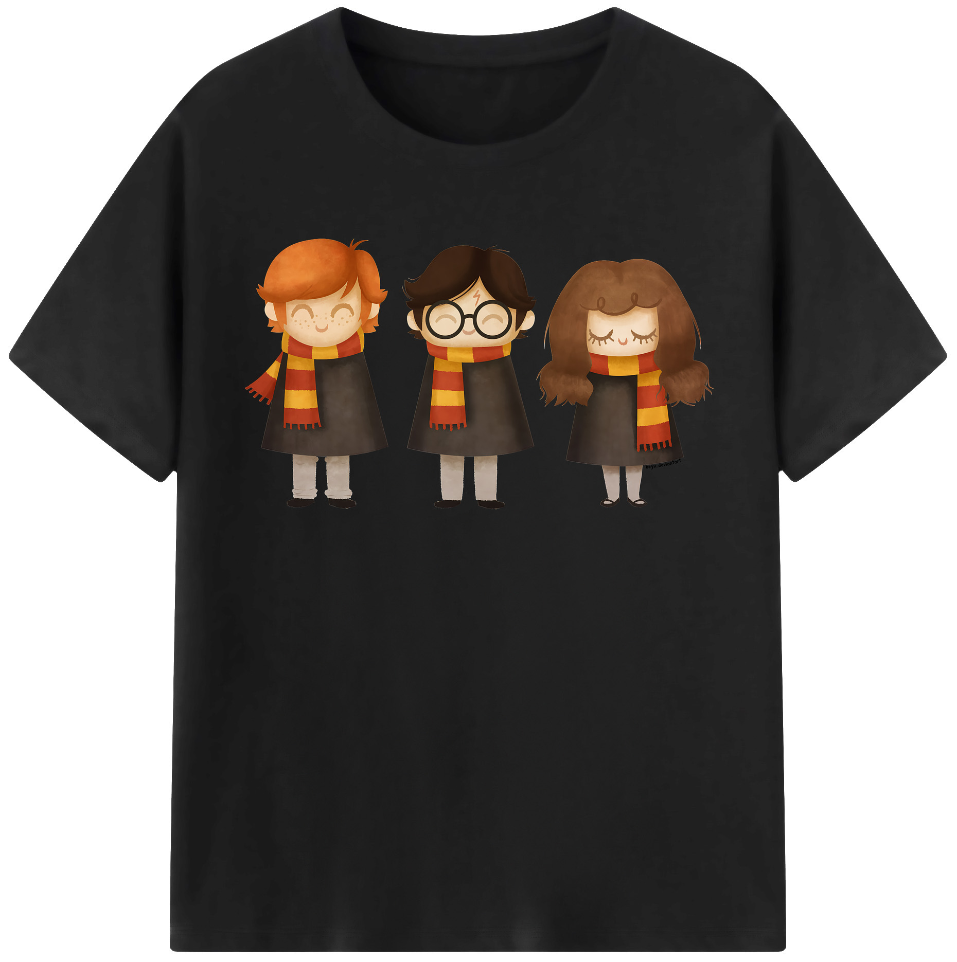 （画像用） Harry Potter ハリー・ポッターシリーズ レディースカジュアルプリントTシャツ（綿100％）