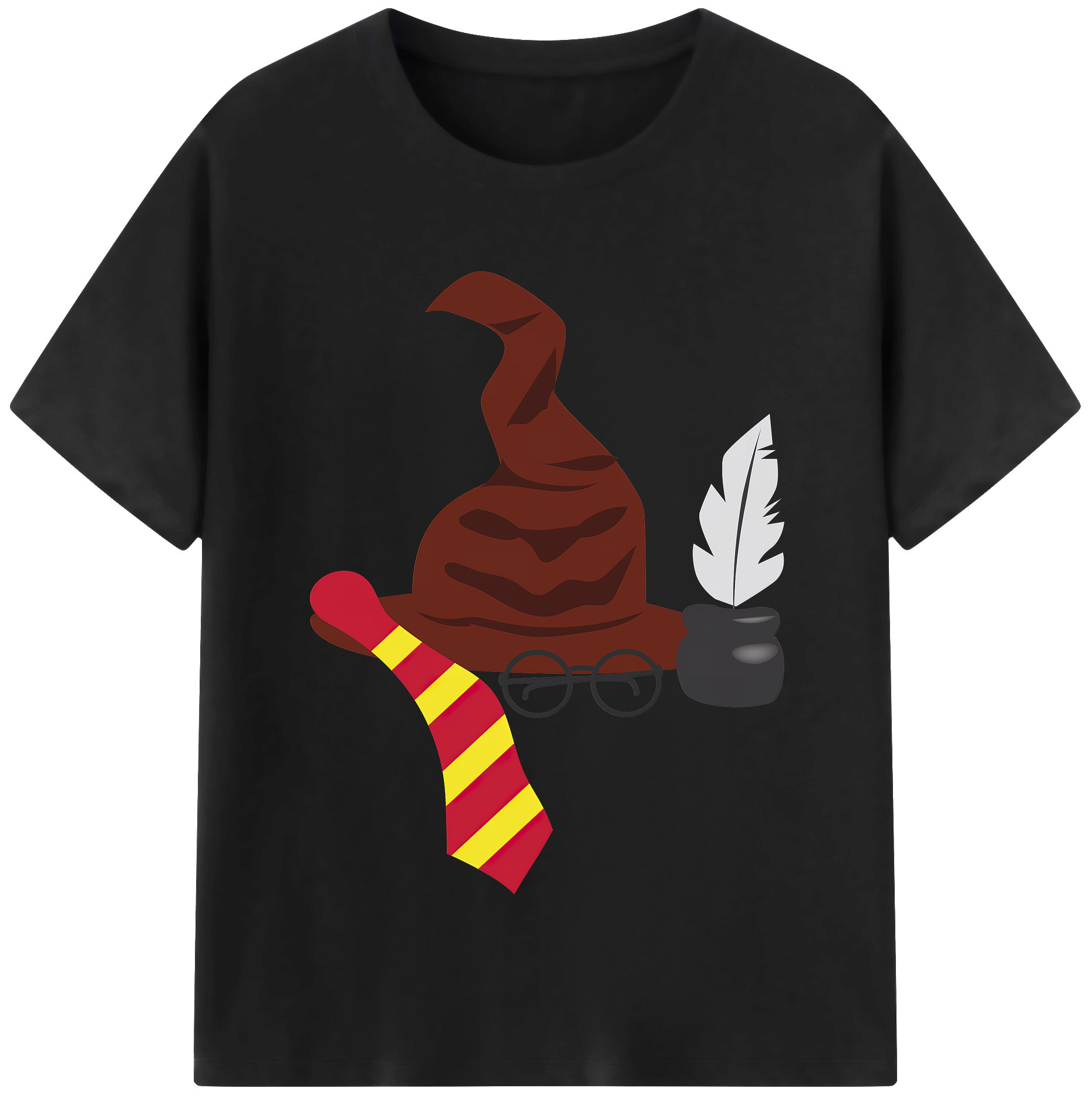 （画像用） Harry Potter ハリー・ポッターシリーズ レディースカジュアルプリントTシャツ（綿100％）