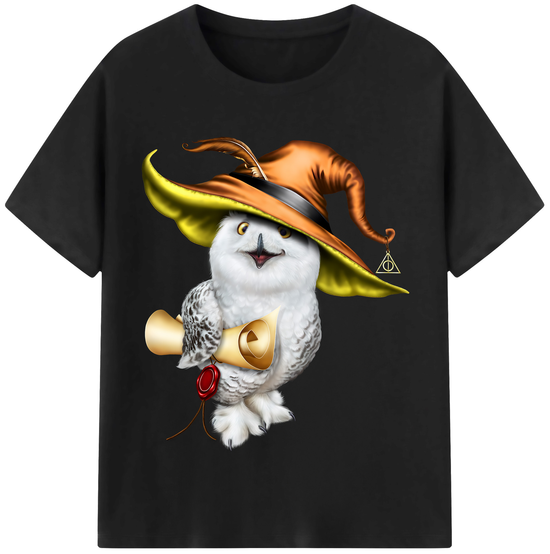 （画像用） Harry Potter ハリー・ポッターシリーズ レディースカジュアルプリントTシャツ（綿100％）