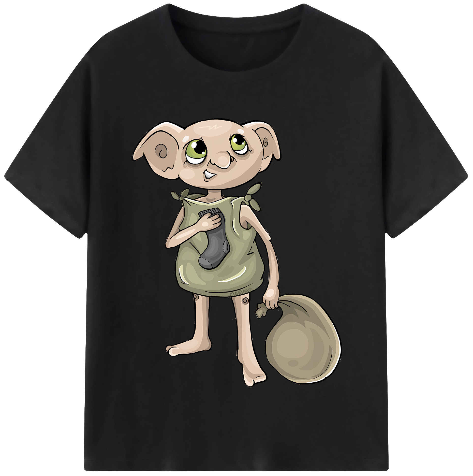 （画像用） Harry Potter ハリー・ポッターシリーズ レディースカジュアルプリントTシャツ（綿100％）