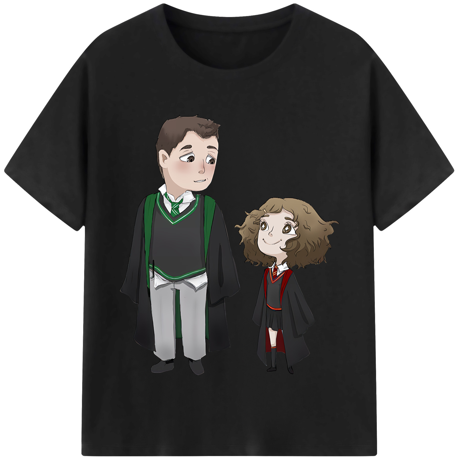（画像用） Harry Potter ハリー・ポッターシリーズ レディースカジュアルプリントTシャツ（綿100％）