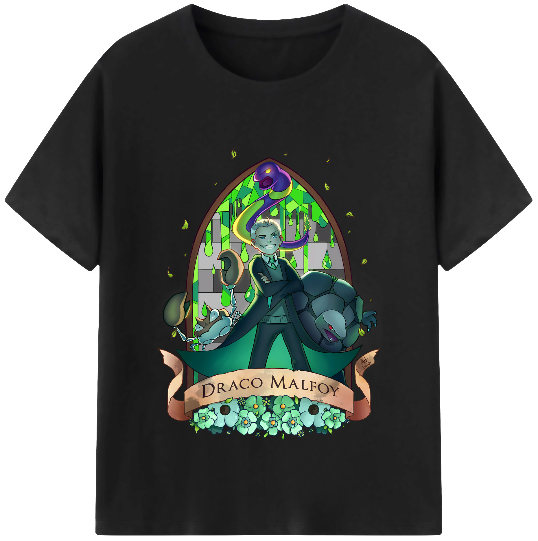 （画像用） Harry Potter ハリー・ポッターシリーズ レディースカジュアルプリントTシャツ（綿100％）