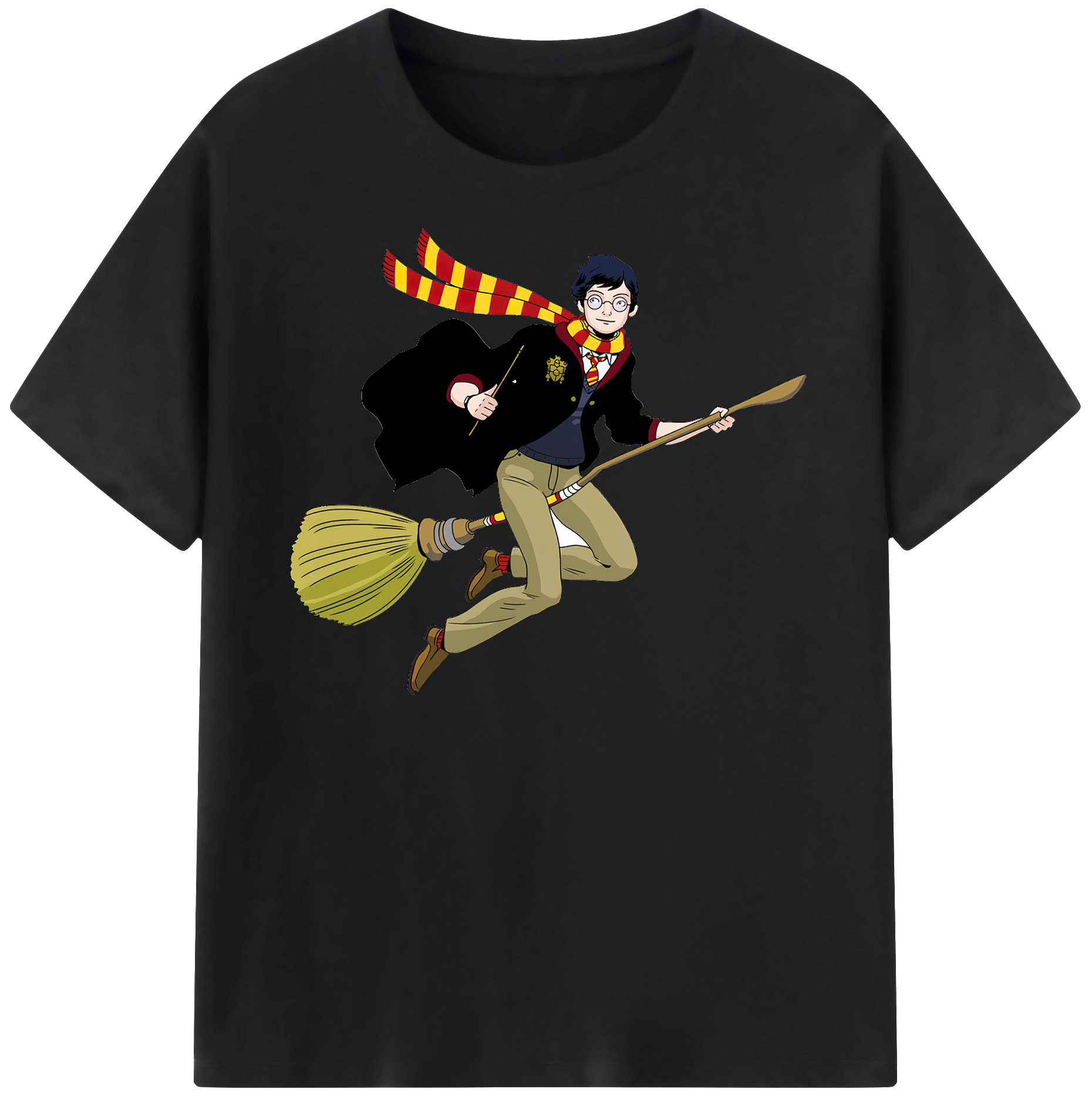 （画像用） Harry Potter ハリー・ポッターシリーズ レディースカジュアルプリントTシャツ（綿100％）