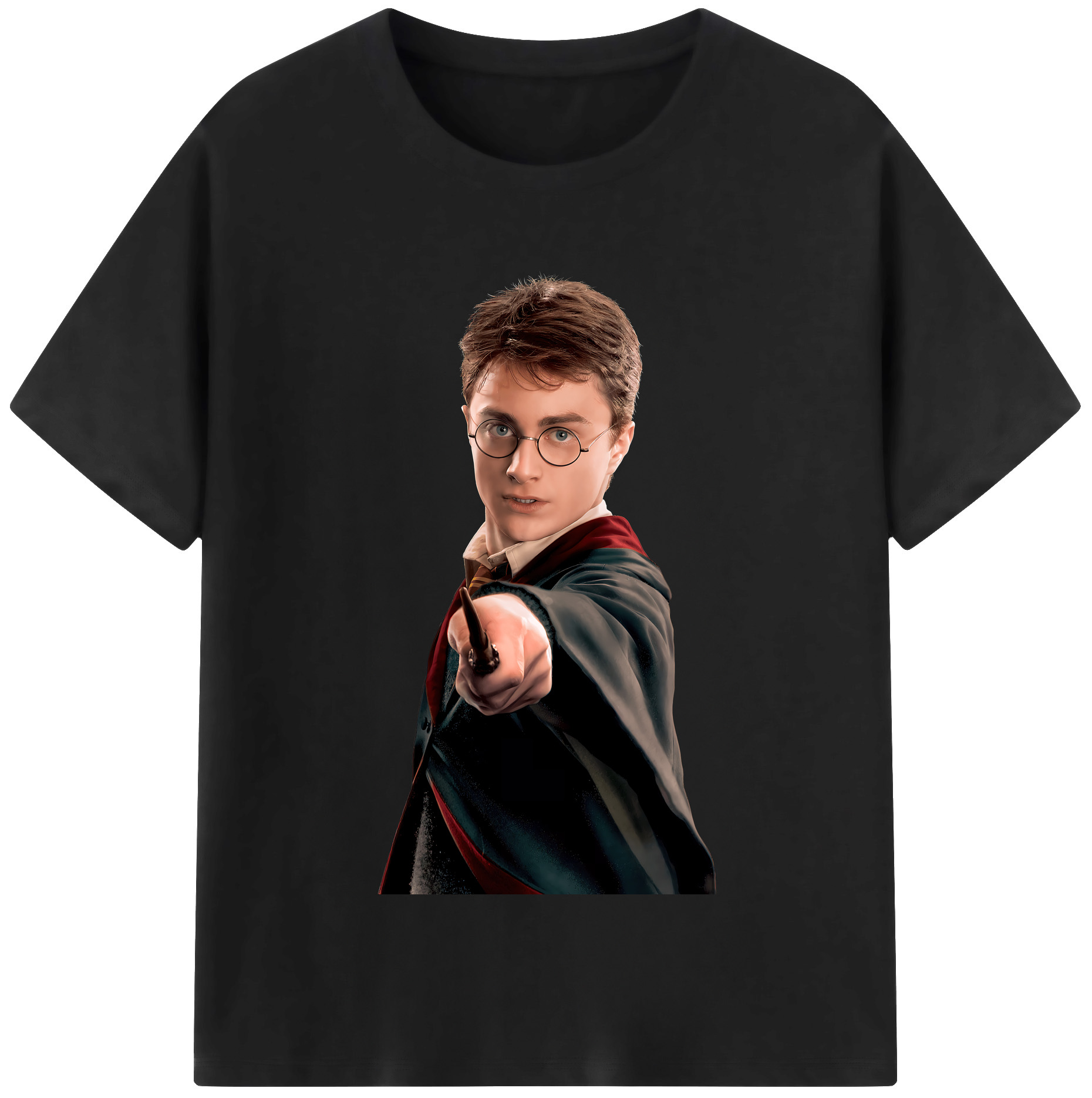 （画像用） Harry Potter ハリー・ポッターシリーズ レディースカジュアルプリントTシャツ（綿100％）