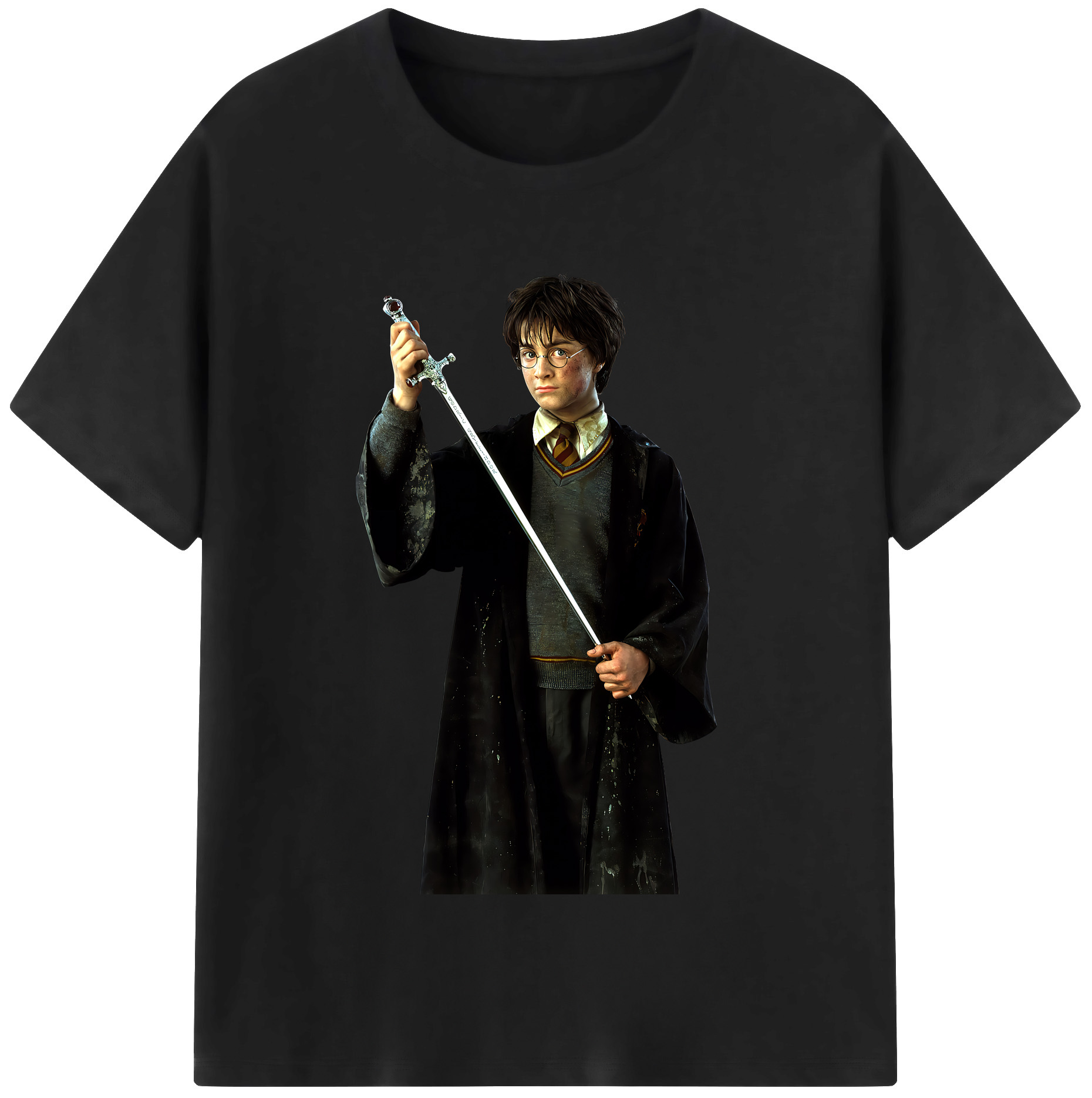 （画像用） Harry Potter ハリー・ポッターシリーズ レディースカジュアルプリントTシャツ（綿100％）
