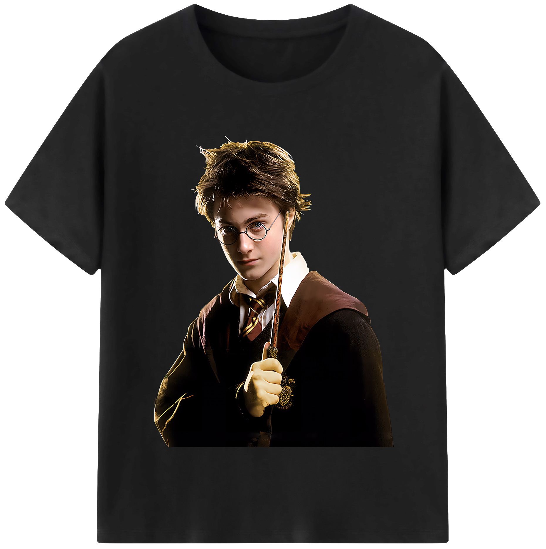 （画像用） Harry Potter ハリー・ポッターシリーズ レディースカジュアルプリントTシャツ（綿100％）