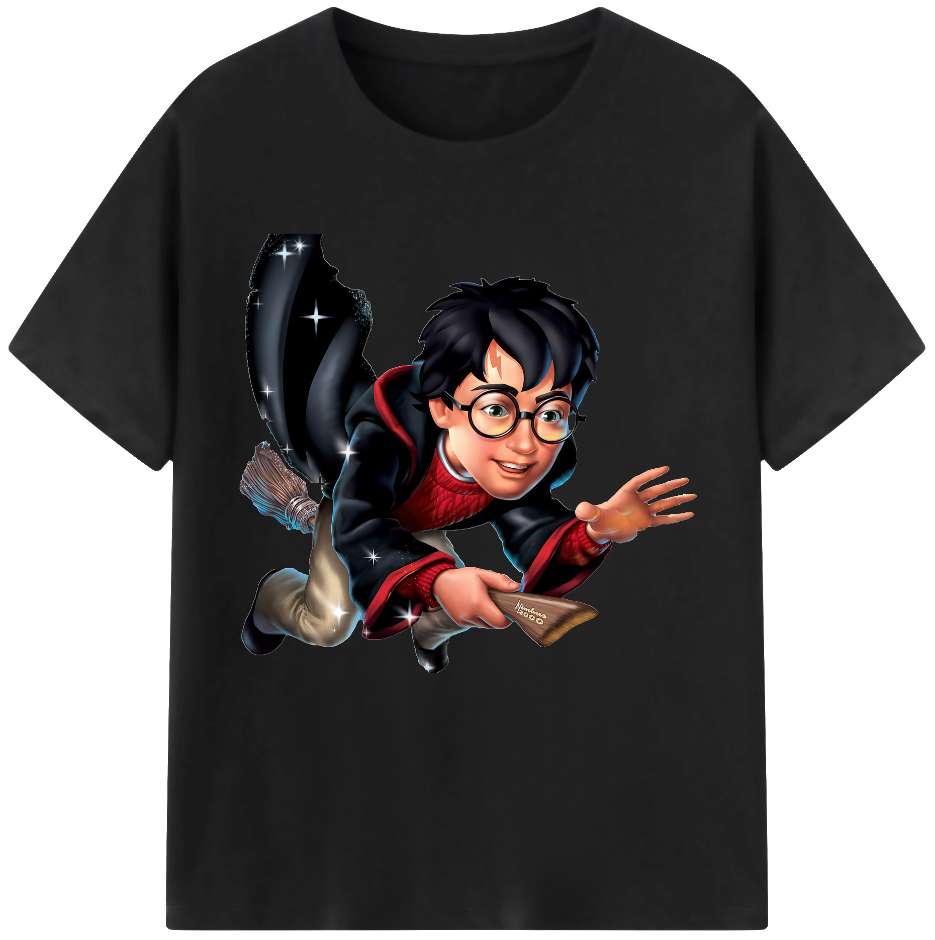 （画像用） Harry Potter ハリー・ポッターシリーズ レディースカジュアルプリントTシャツ（綿100％）