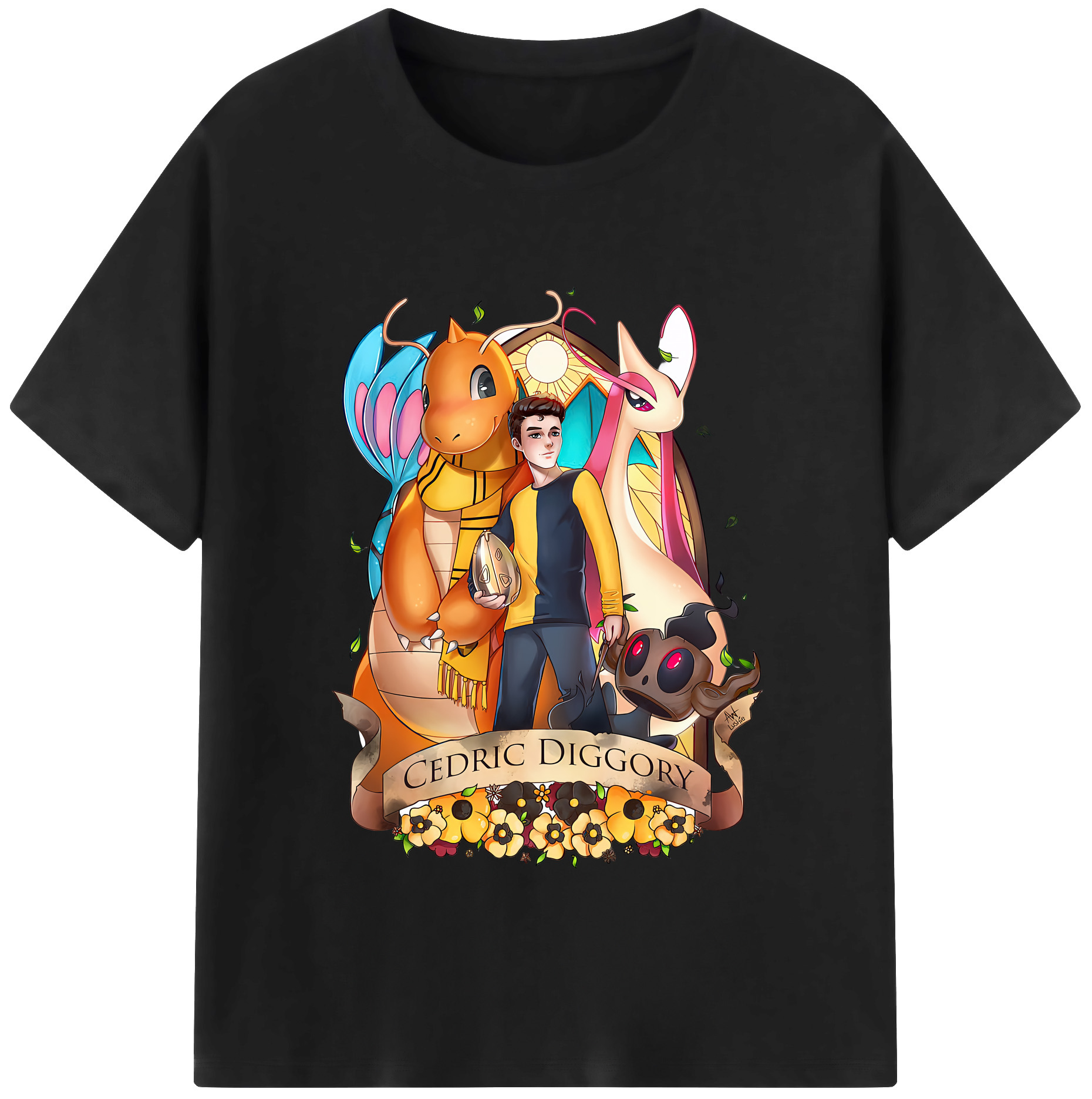 Harry Potter ハリー・ポッターシリーズ レディースカジュアルプリントTシャツ（綿100％）