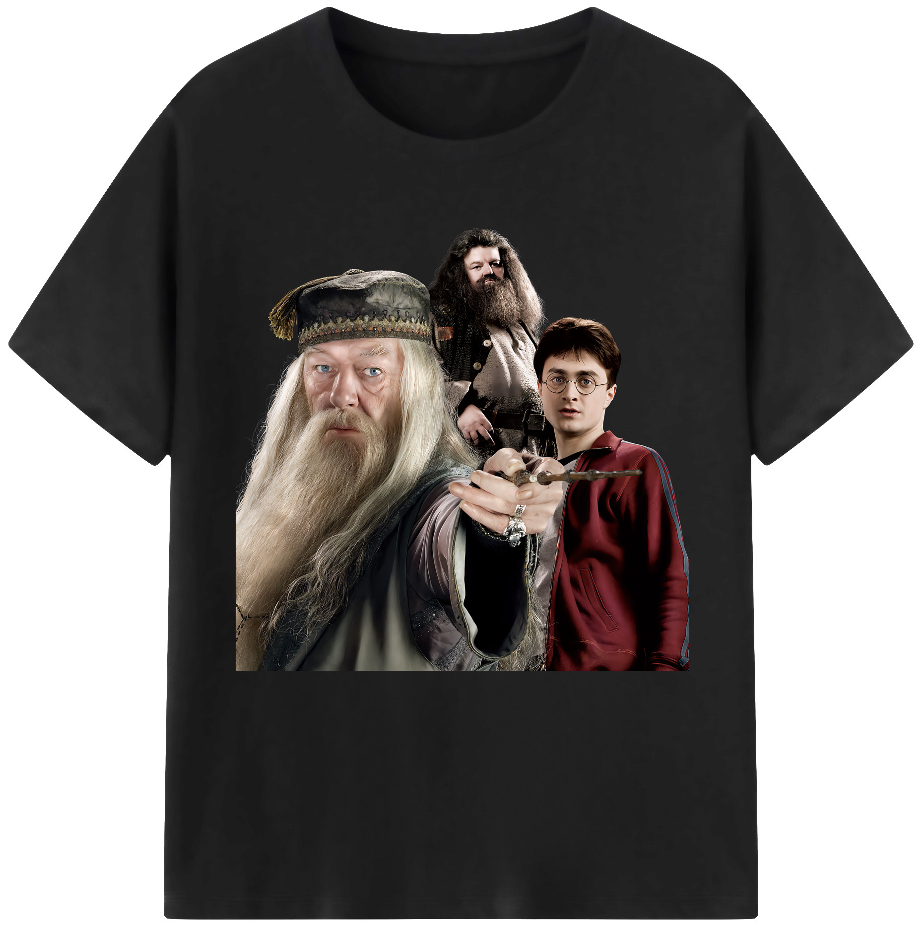 （画像用） Harry Potter ハリー・ポッターシリーズ レディースカジュアルプリントTシャツ（綿100％）